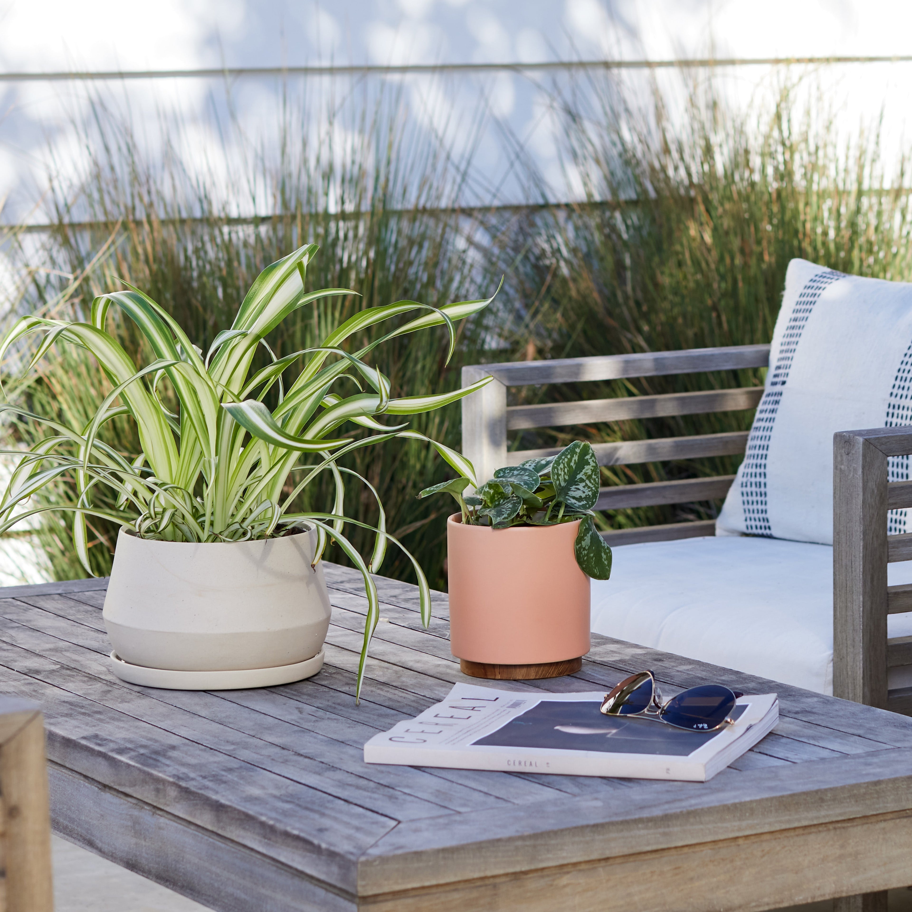 LBE Design Rancho Planter - 5 Inch with Saucer | Heirloom Boulevard