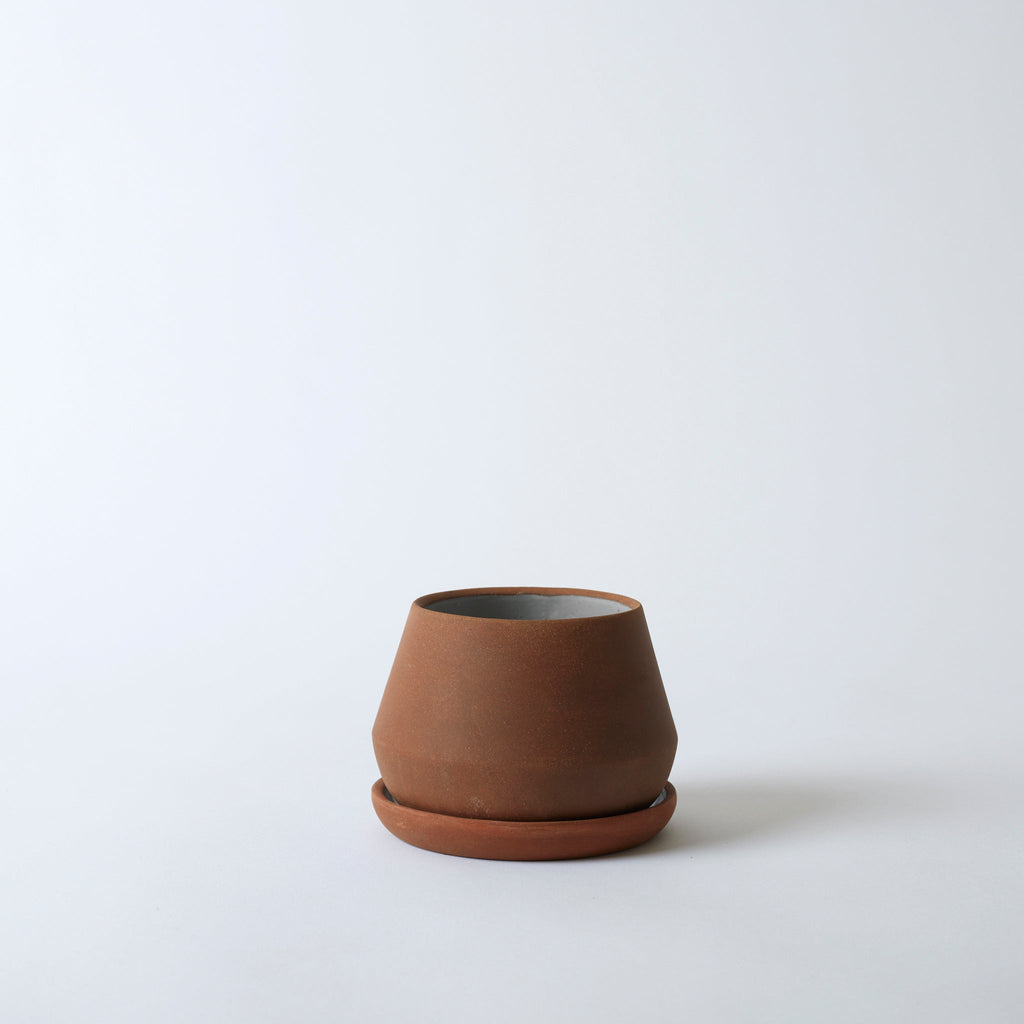 LBE Design Rancho Planter - 5 Inch with Saucer | Heirloom Boulevard