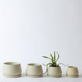 LBE Design Rancho Planter - 5 Inch with Saucer Sand | Heirloom Boulevard