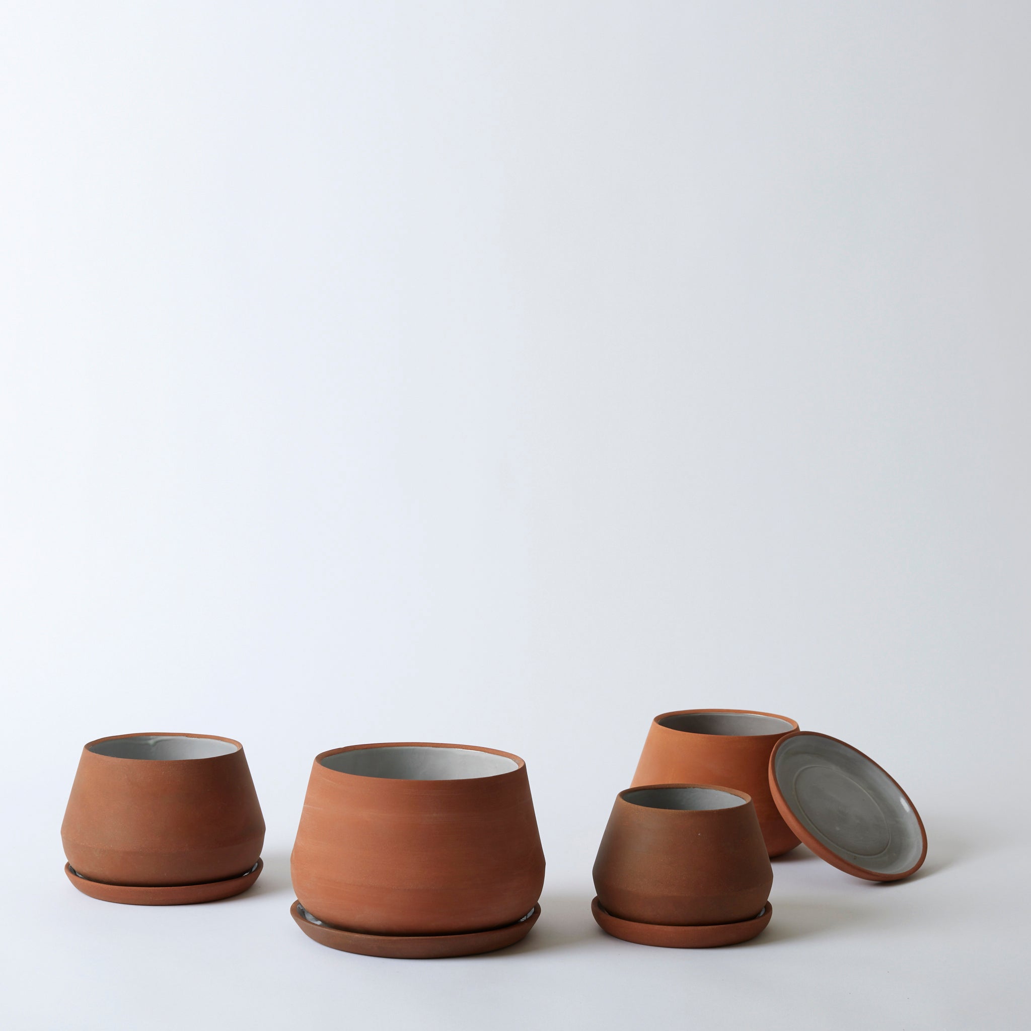 LBE Design Rancho Planter - 5 Inch with Saucer Terra | Heirloom Boulevard