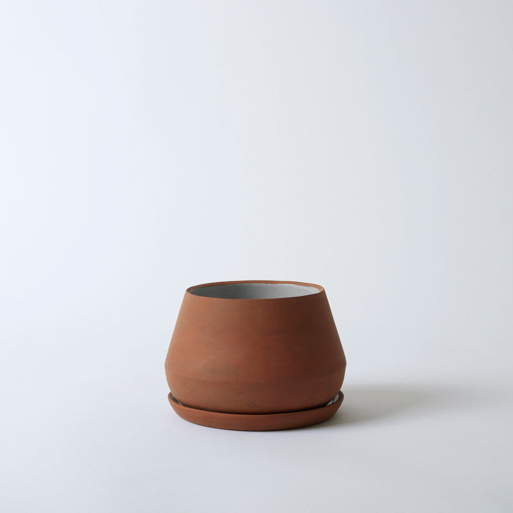 LBE Design Rancho Planter - 5 Inch with Saucer | Heirloom Boulevard