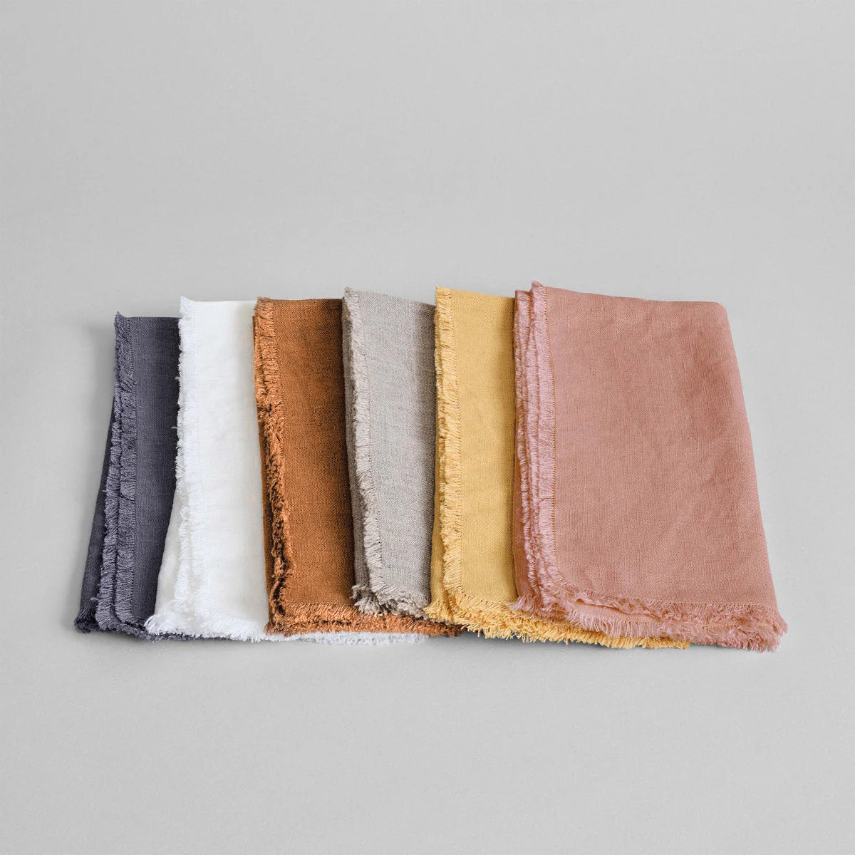 Bloomist Fringed Linen Napkin | Heirloom Boulevard