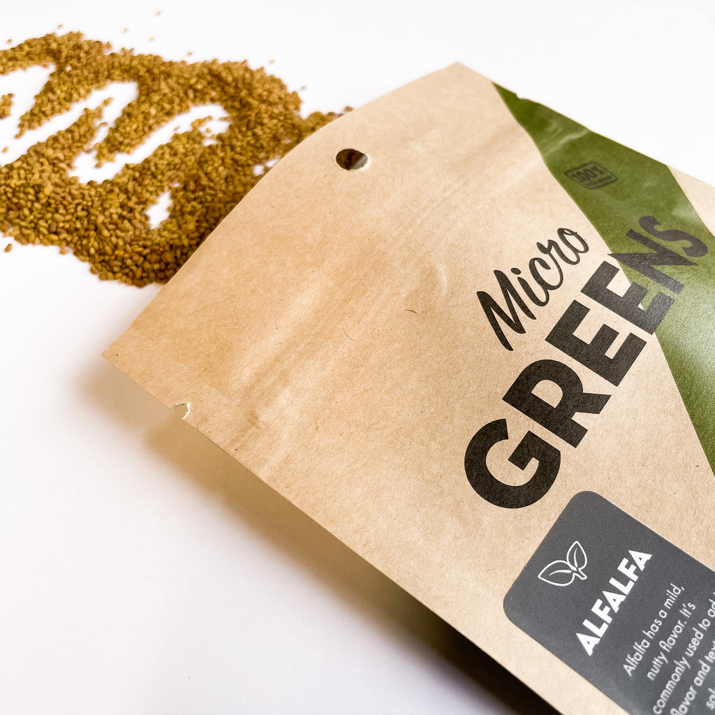 Seattle Seed Company Alfalfa for Microgreens | Heirloom Boulevard
