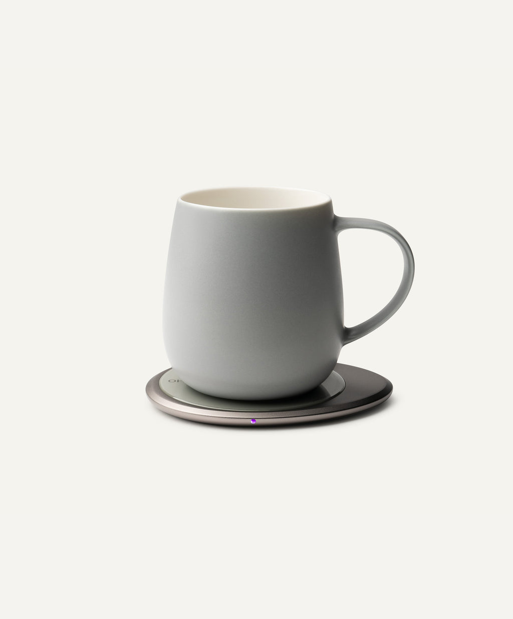 OHOM Ui 3 Self-heating Mug Set - Soft Gray | Heirloom Boulevard