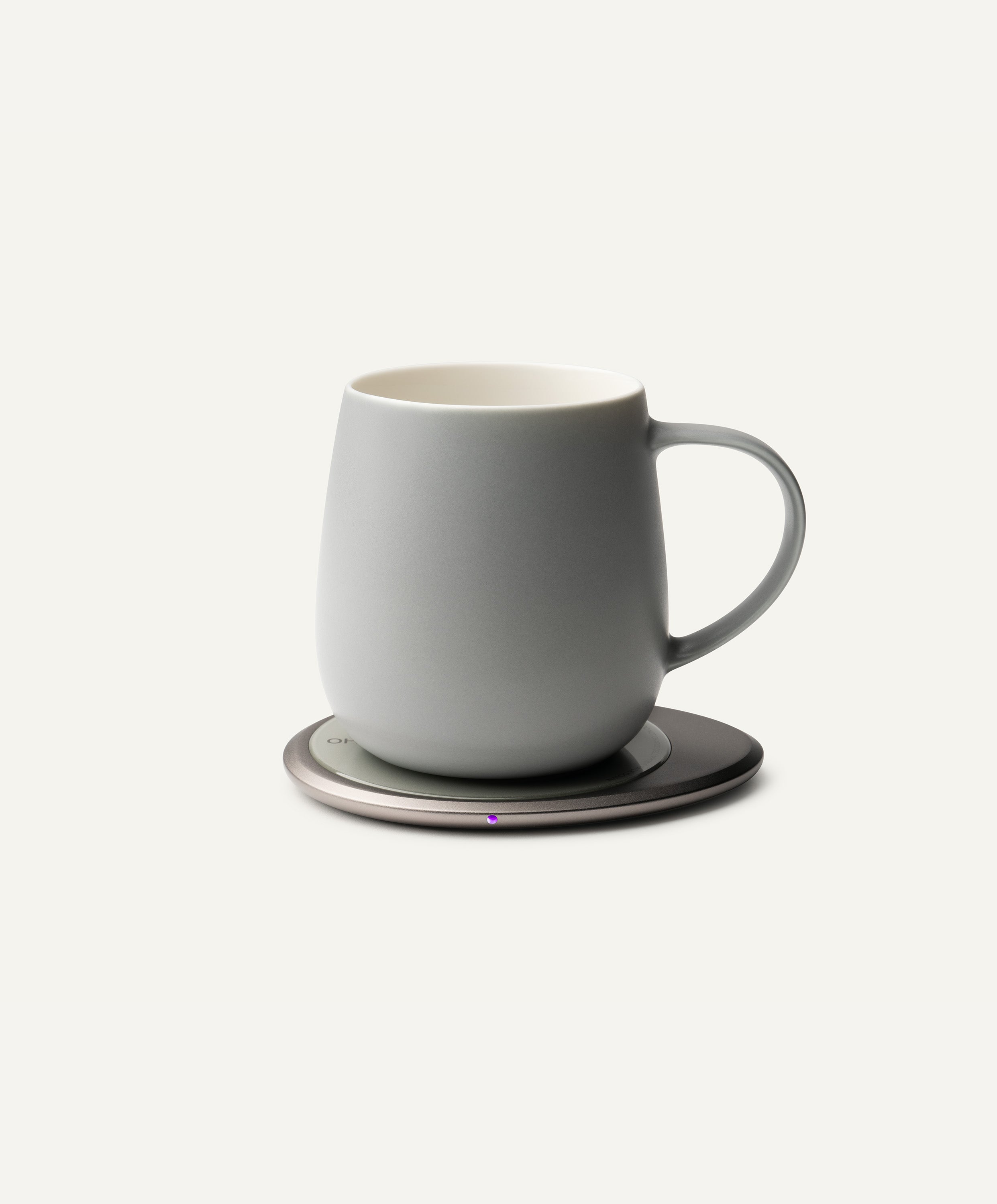 OHOM Ui 3 Self-heating Mug Set - Soft Gray | Heirloom Boulevard