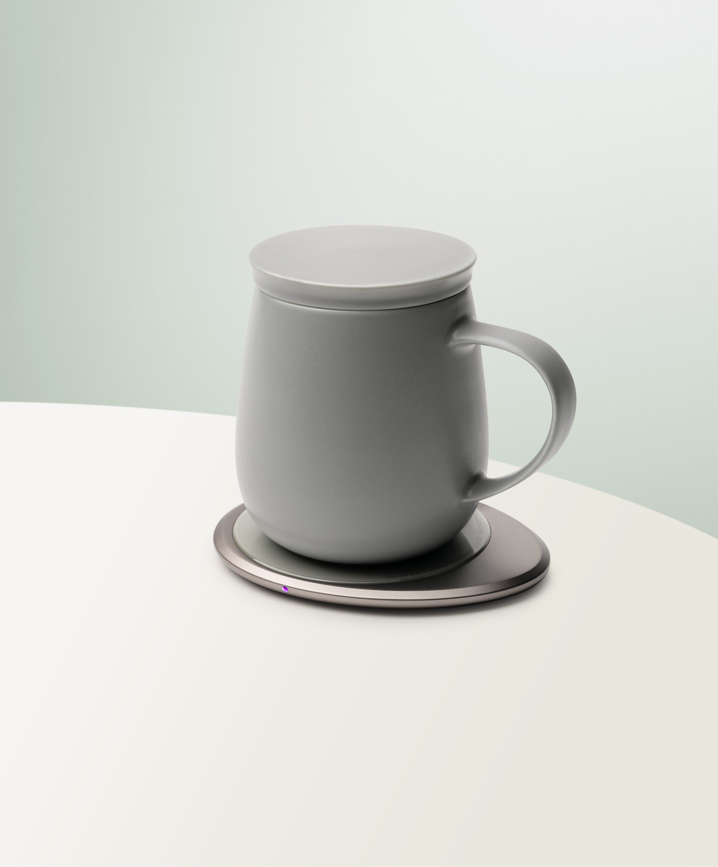OHOM Ui 3 Self-heating Mug Set - Soft Gray | Heirloom Boulevard