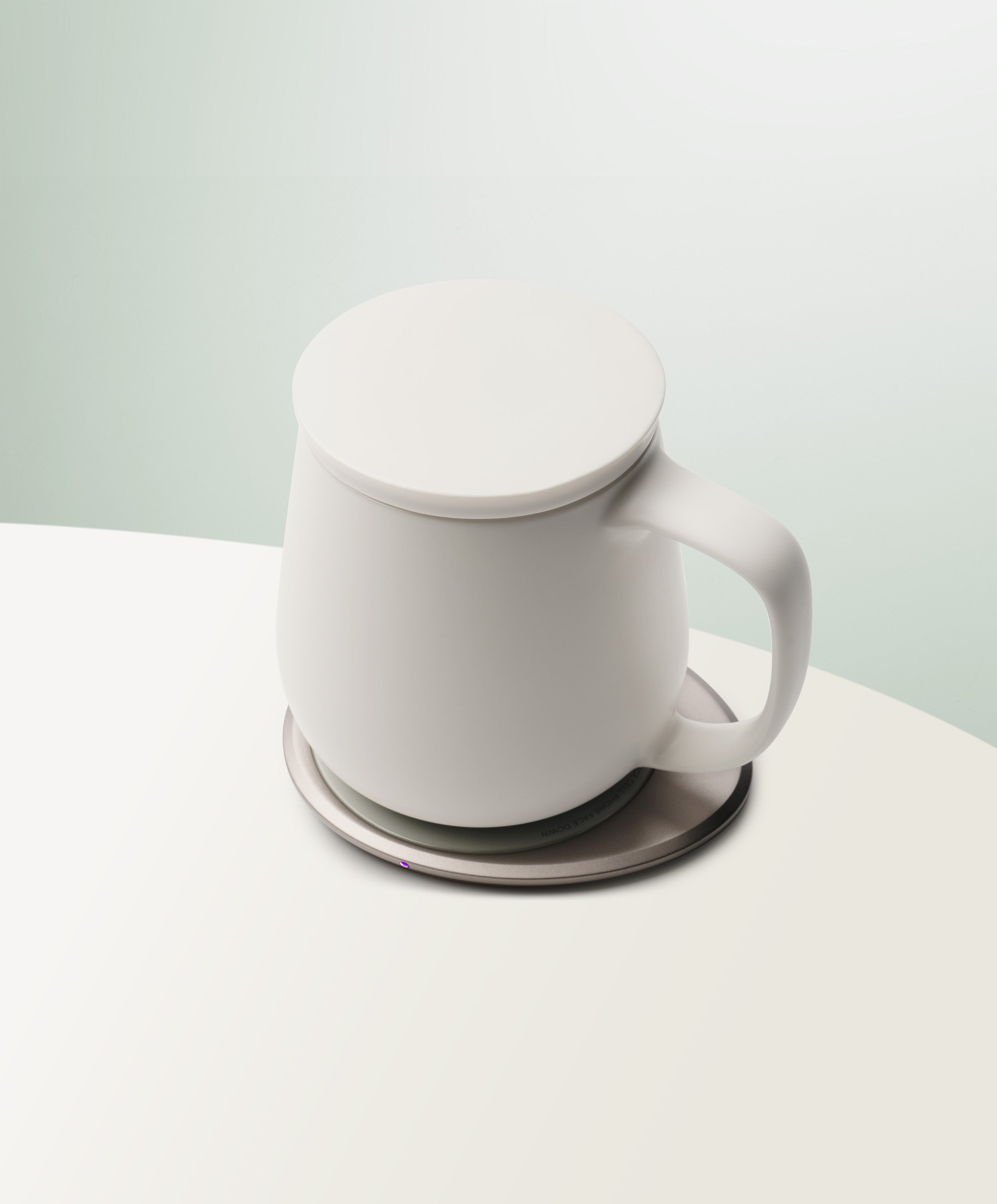OHOM Ui+ Self-heating Mug Set - Jasmine White | Heirloom Boulevard