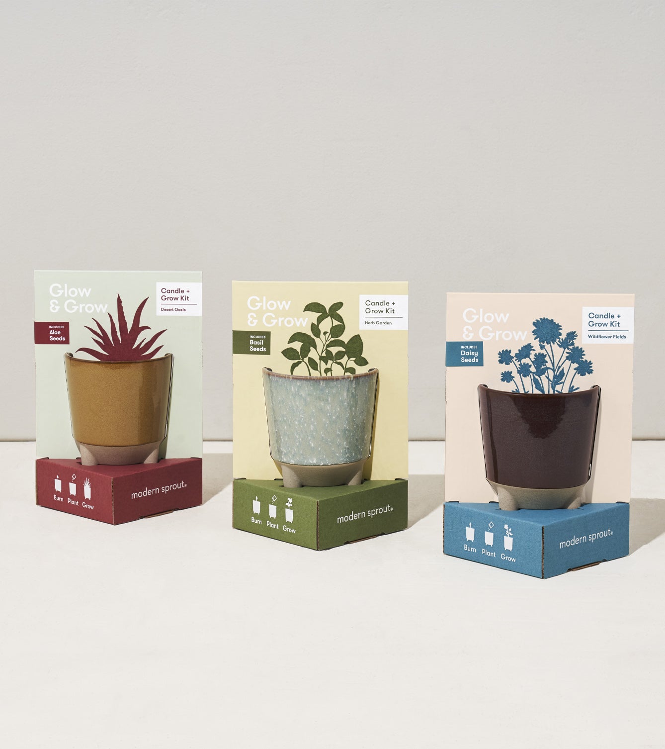 Modern Sprout Glow & Grow Kits