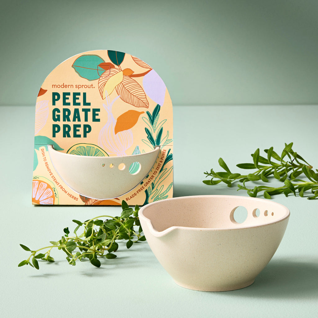 Modern Sprout Peel, Grate & Prep Dish