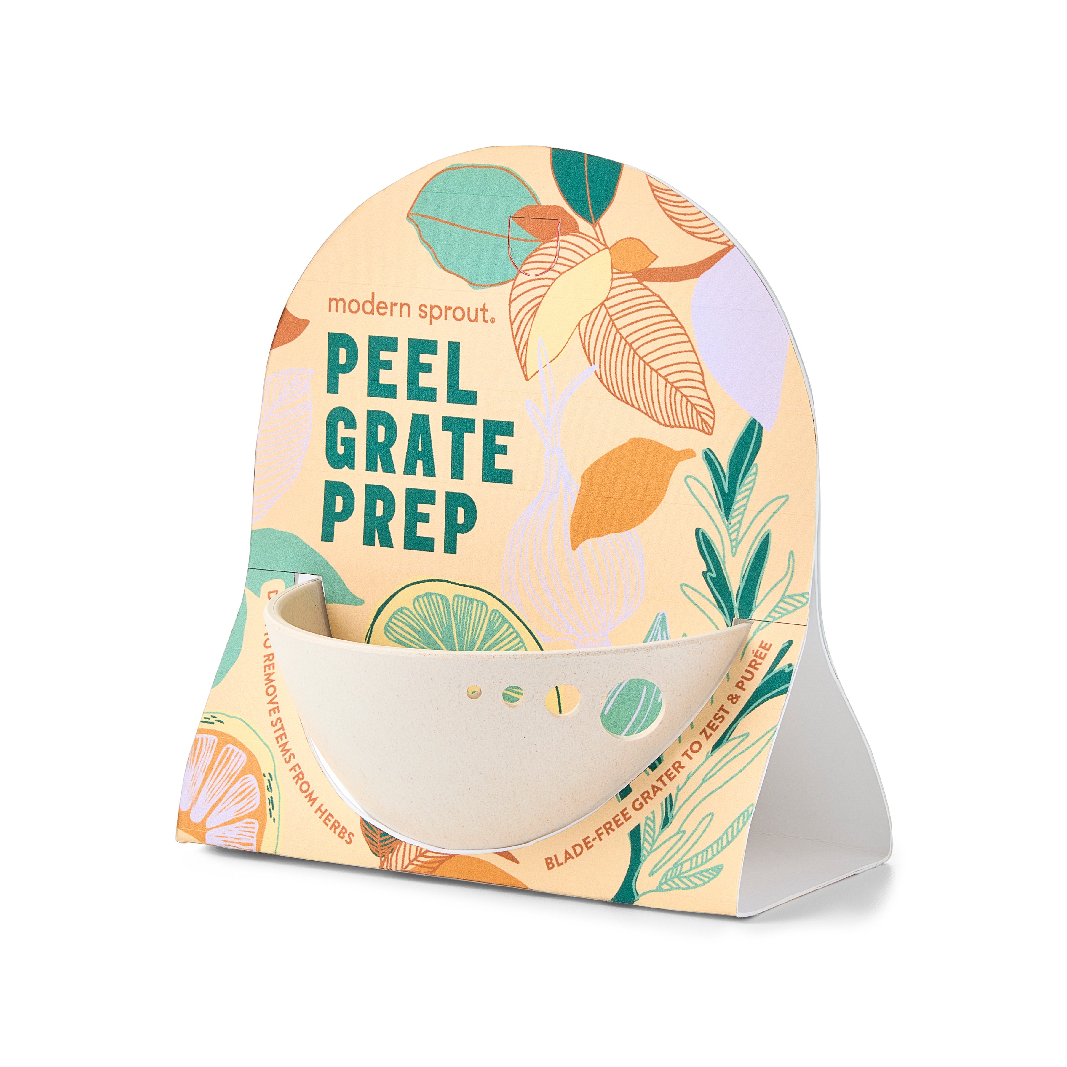 Modern Sprout Peel, Grate & Prep Dish