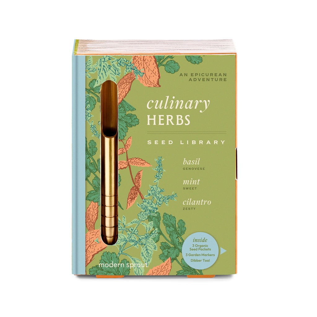Modern Sprout Seed Library Culinary Herbs | Heirloom Boulevard