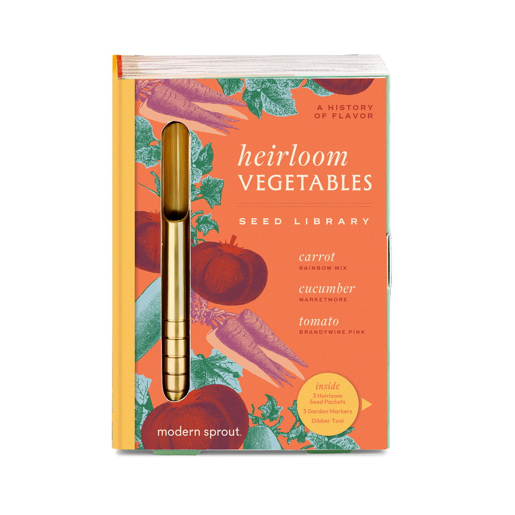 Modern Sprout Seed Library Heirloom Vegetables | Heirloom Boulevard
