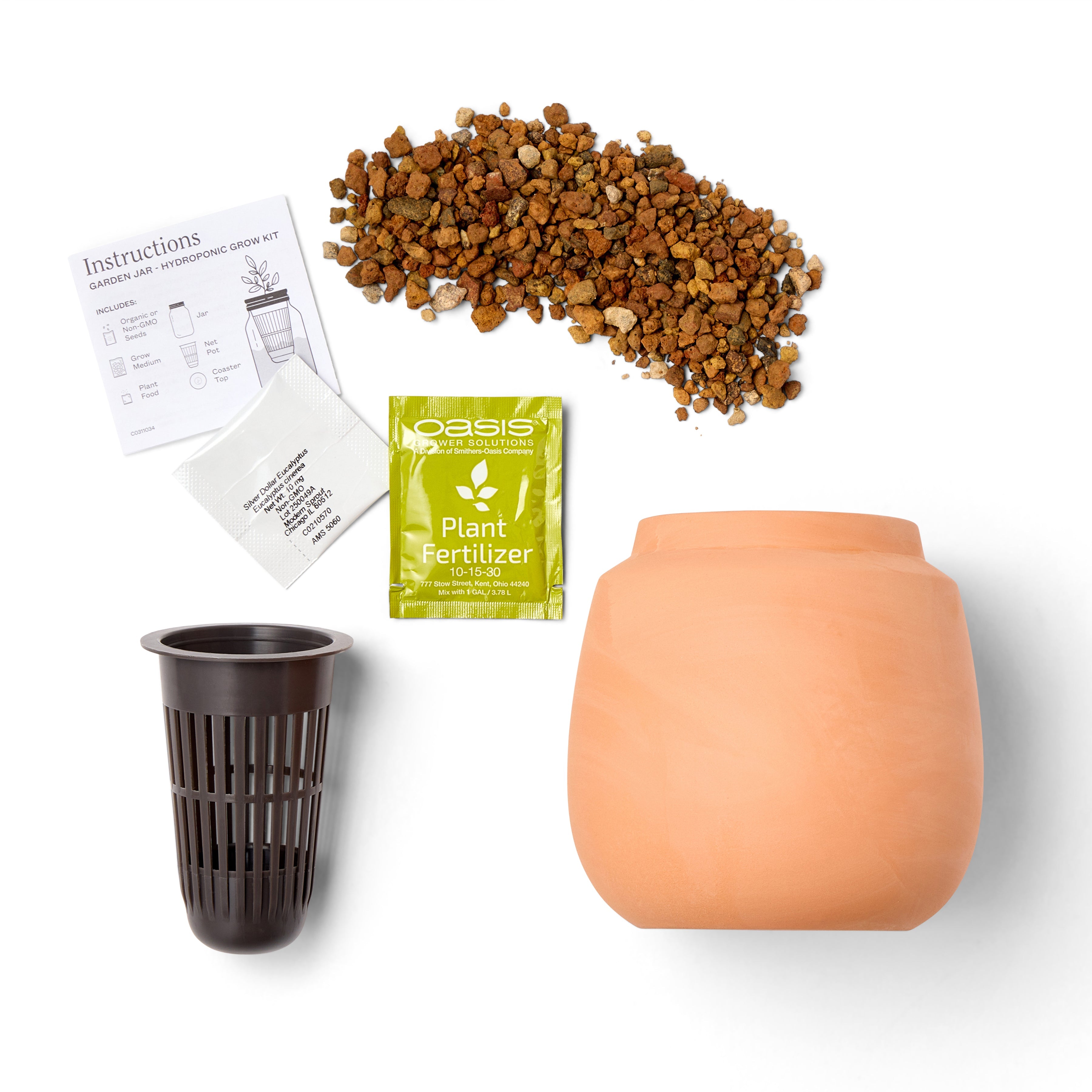 Modern Sprout Modern Terracotta Grow Kits | Heirloom Boulevard