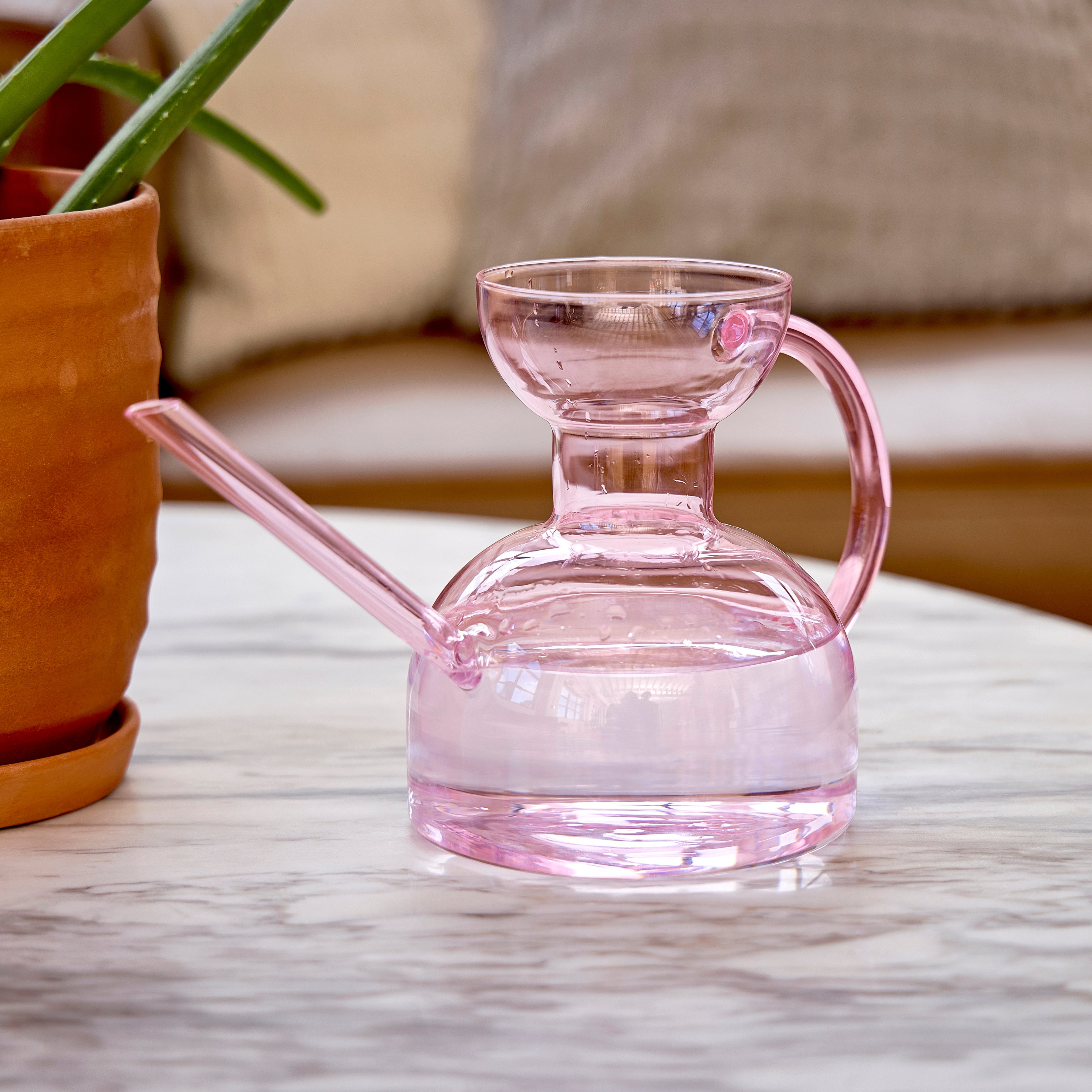 Modern Sprout Glass Watering Can