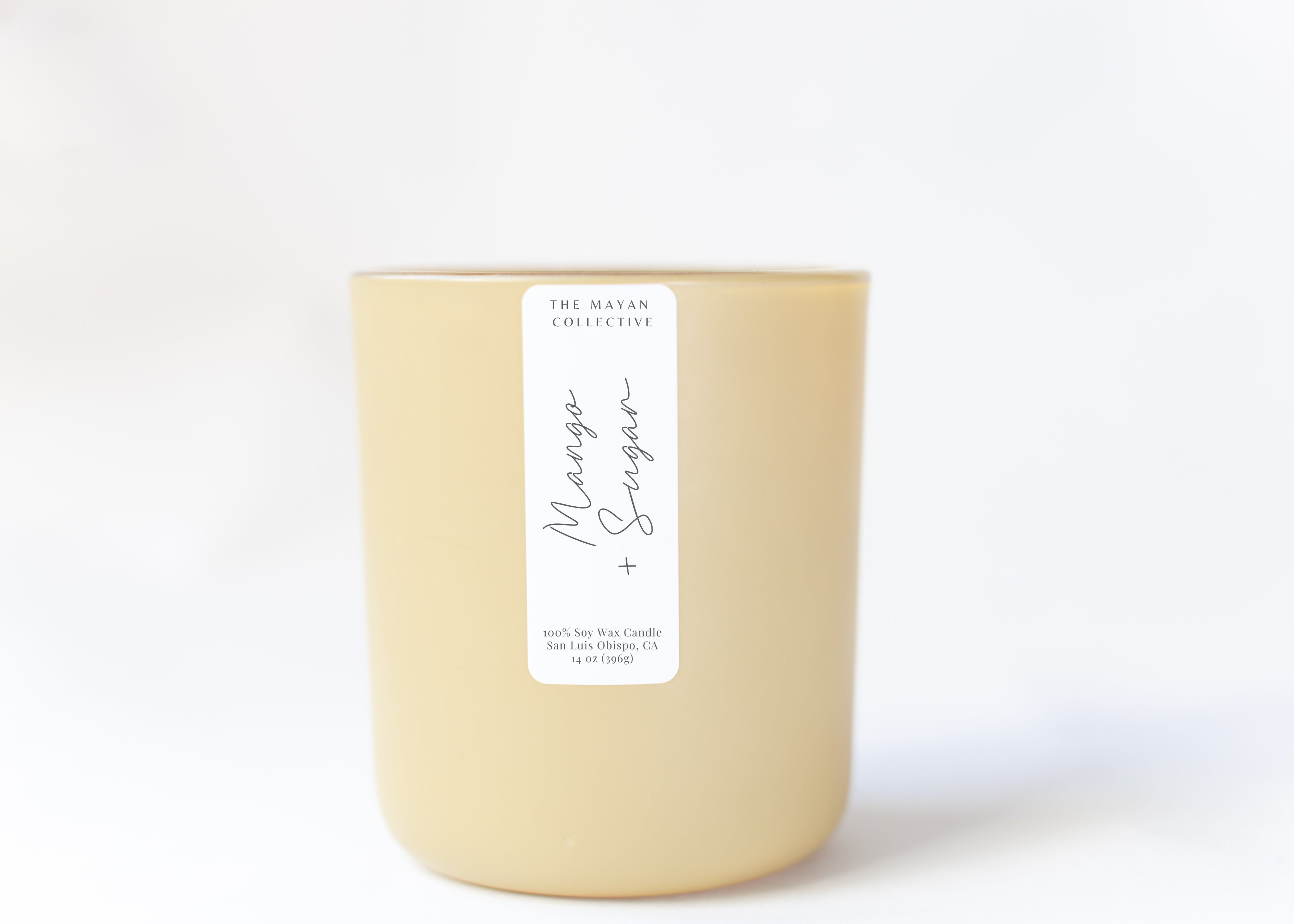 Mango + Sugar Soy Wax Candle