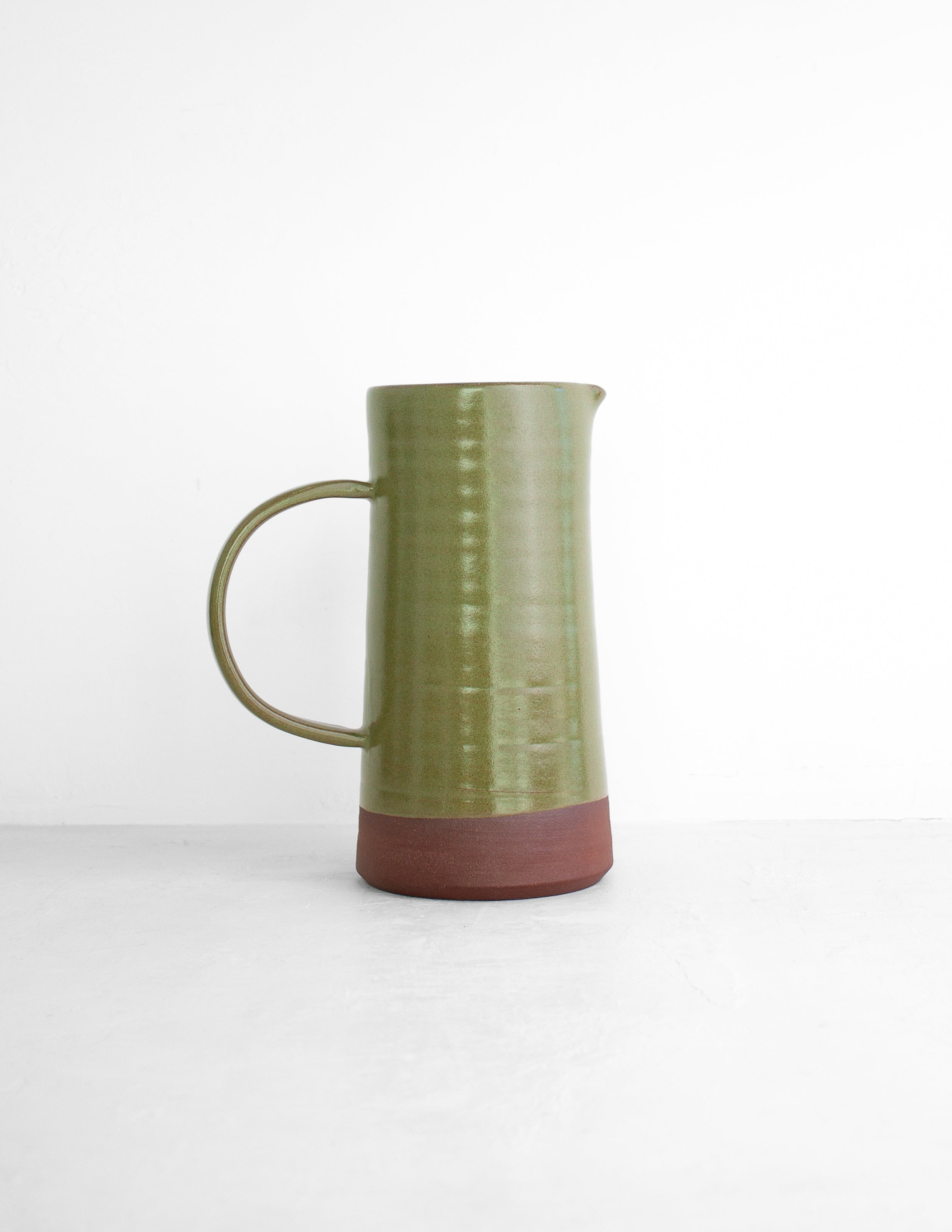 Black Oak Art Pitcher Moss | Heirloom Boulevard