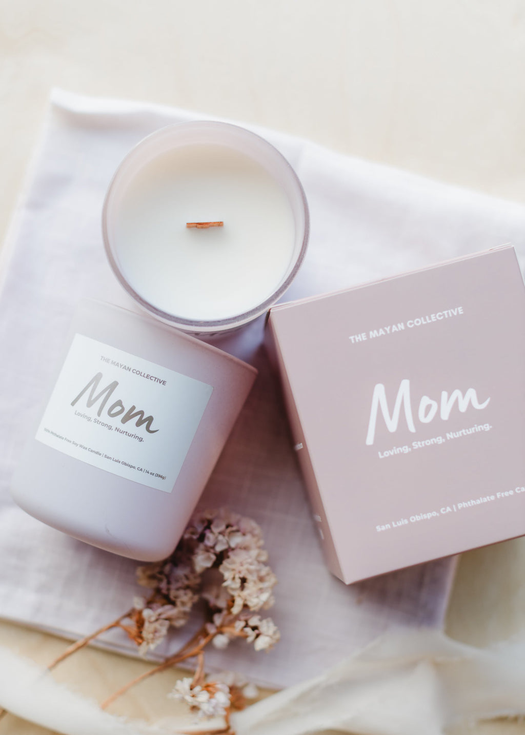 Mom Candle