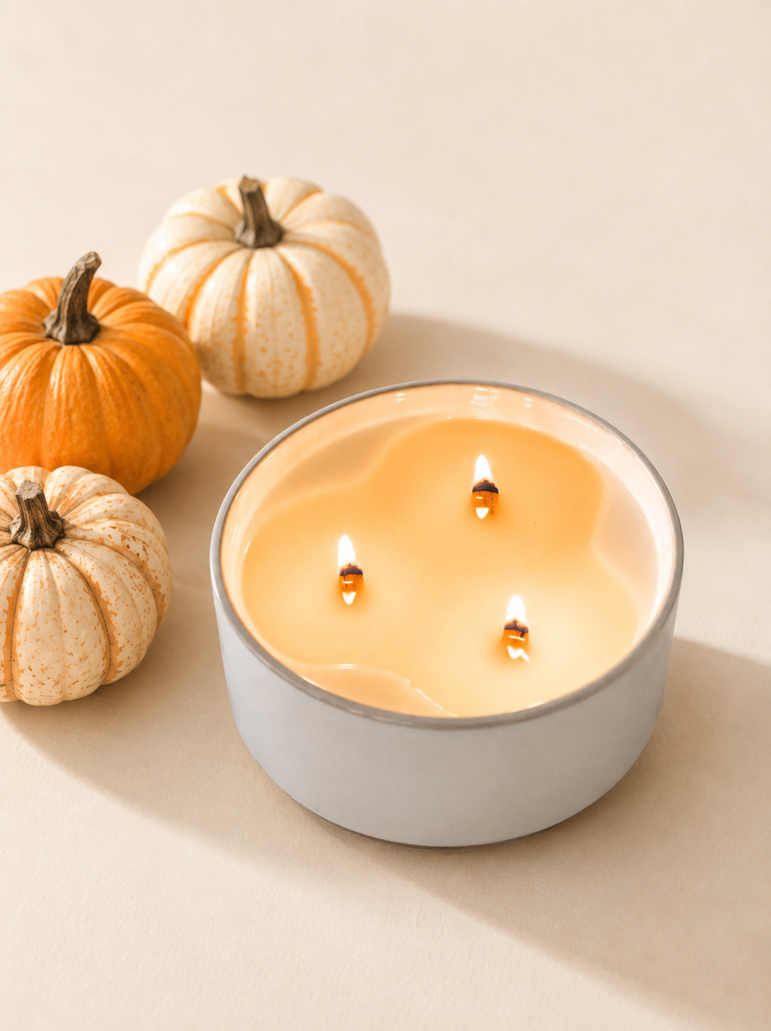 Pumpkin + Pie Crust Soy Wax Candle 10oz | Heirloom Boulevard