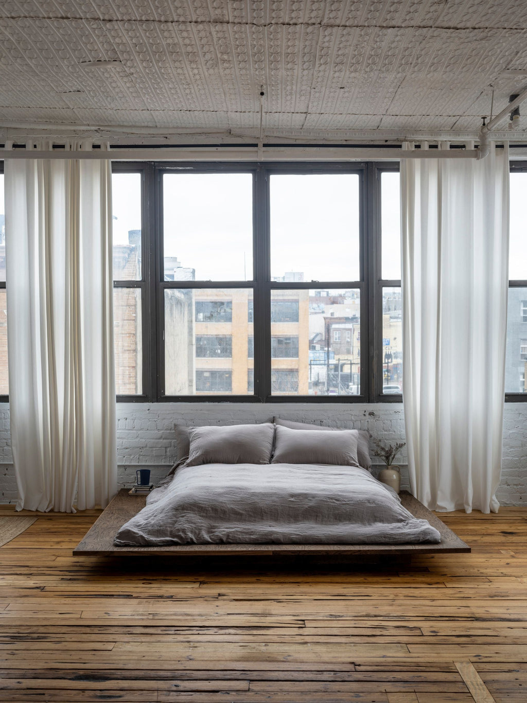 French Presse Linens Washed Linen Sheet Set | Heirloom Boulevard