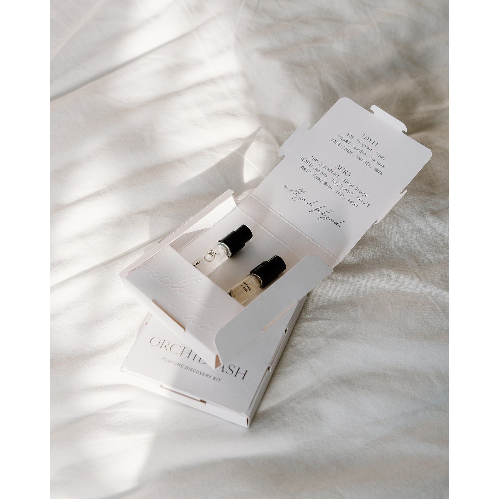 Orchid + Ash Perfume Discovery Kit Orchid + Ash | Heirloom Boulevard