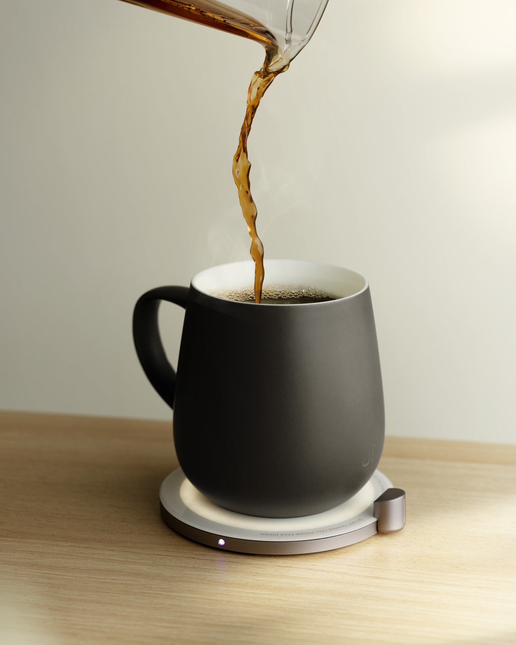 OHOM Ui Self-heating Mug Set - Inkstone Black | Heirloom Boulevard