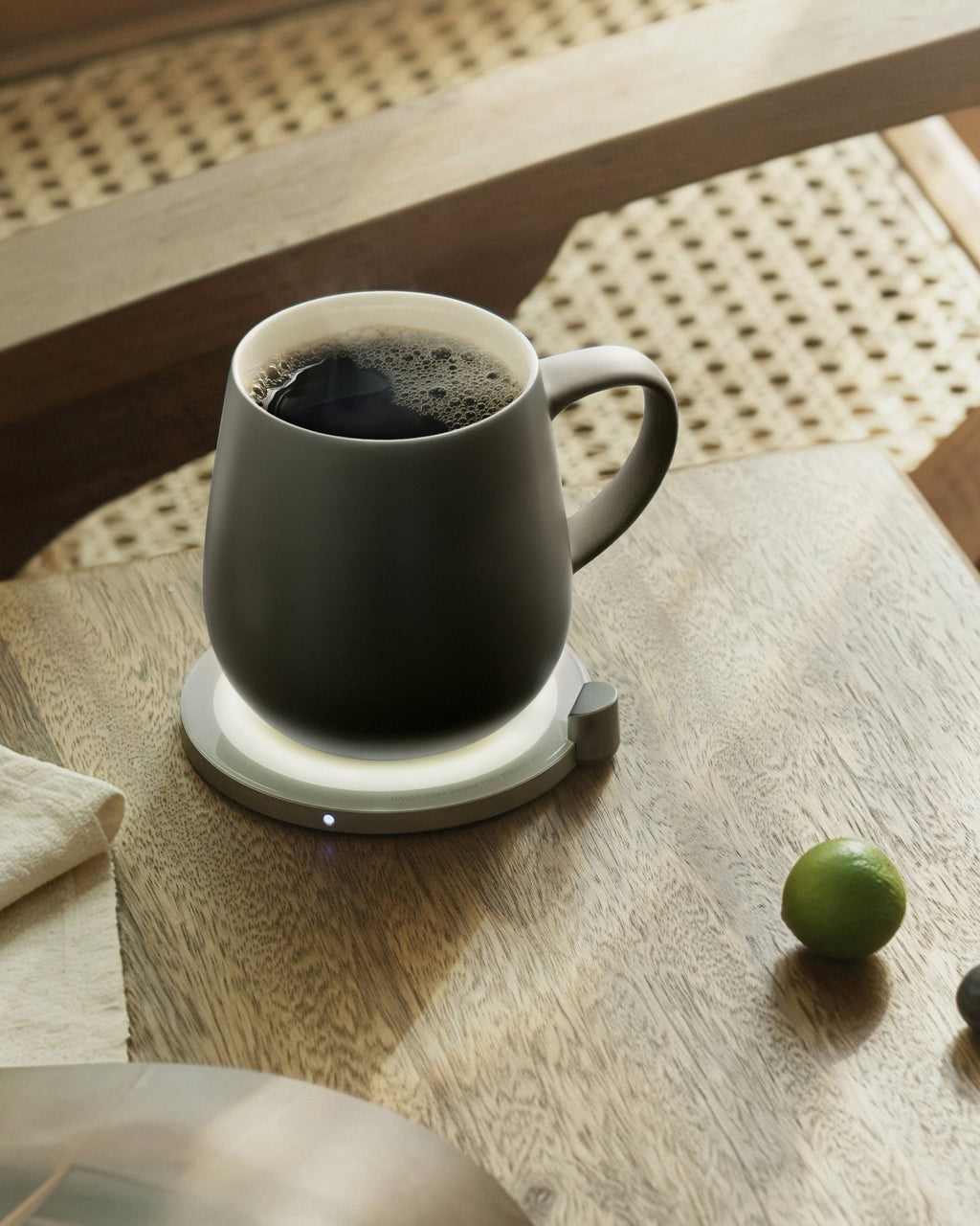 Ui Self-heating Mug Set - Inkstone Black | Heirloom Boulevard