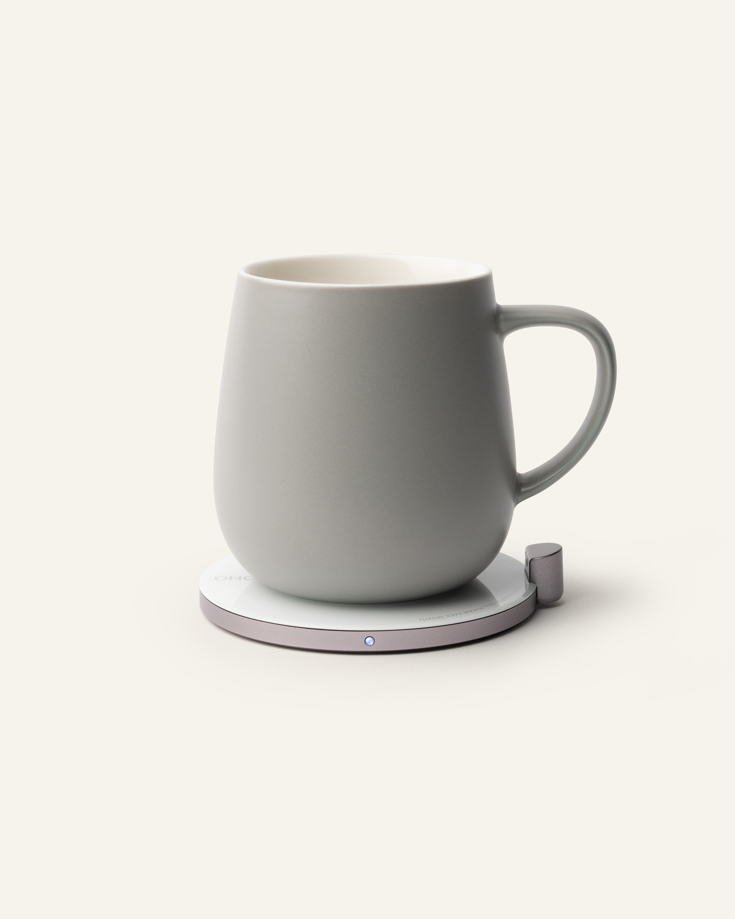 OHOM Ui Self-heating Mug Set - Soft Gray | Heirloom Boulevard