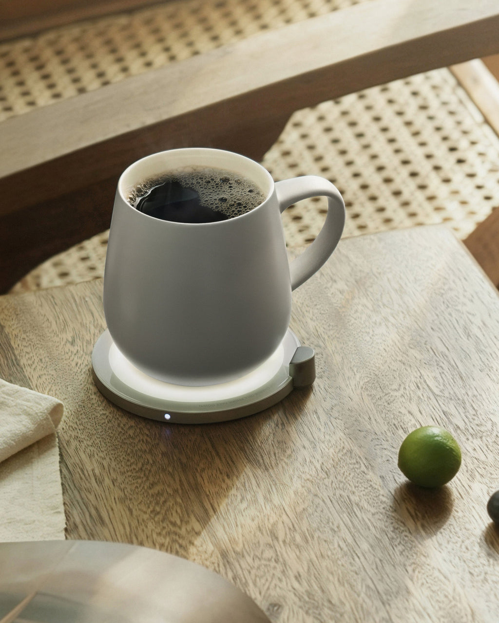 Ui Self-heating Mug Set - Soft Gray | Heirloom Boulevard