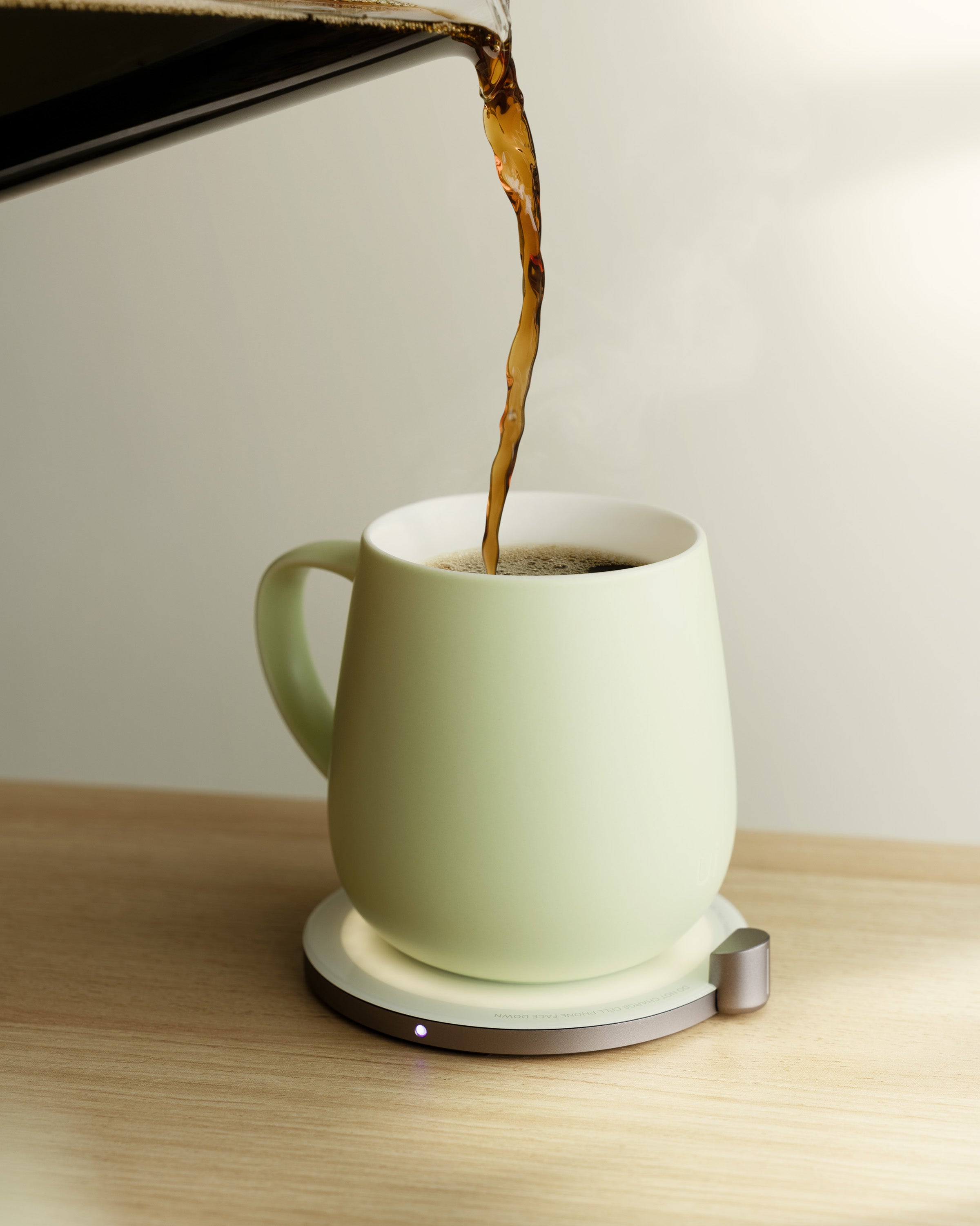 OHOM Ui Self-heating Mug Set - Verde Green | Heirloom Boulevard