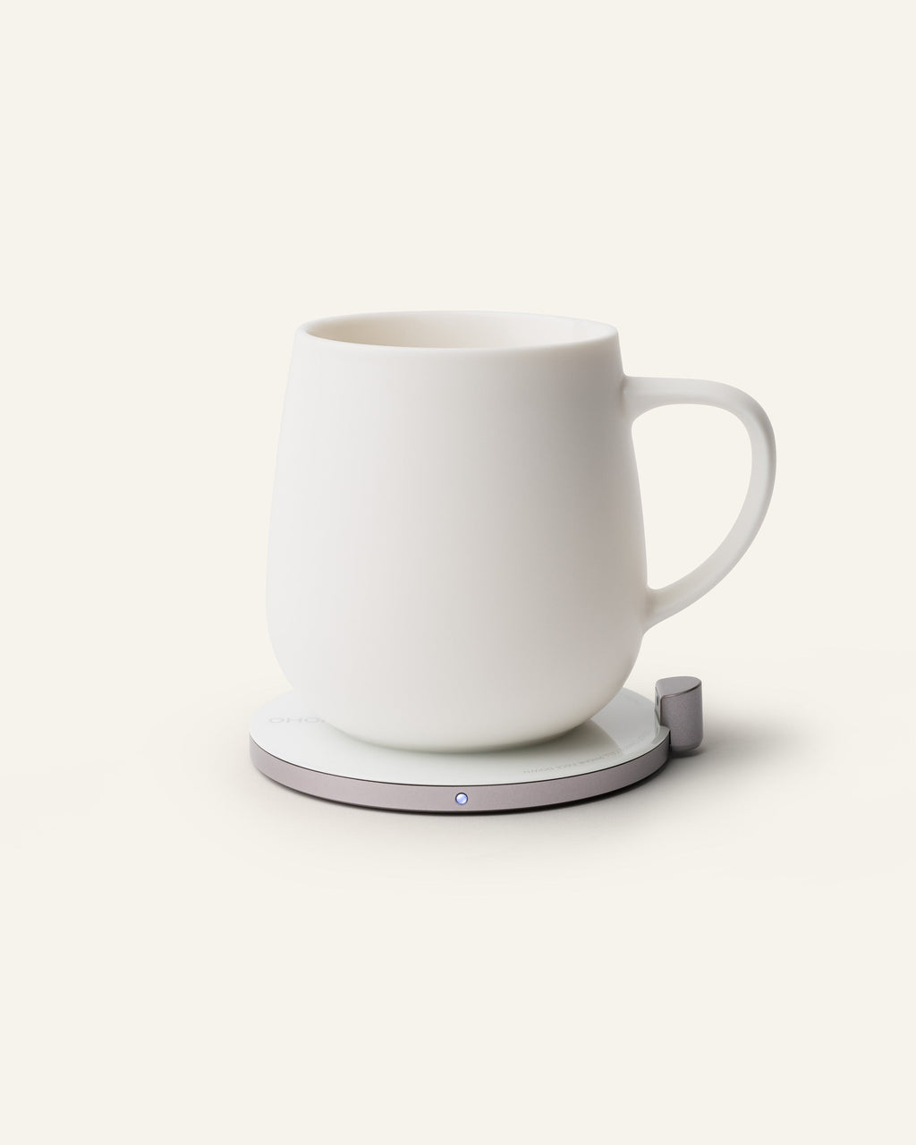 OHOM Ui Self-heating Mug Set - Jasmine White | Heirloom Boulevard