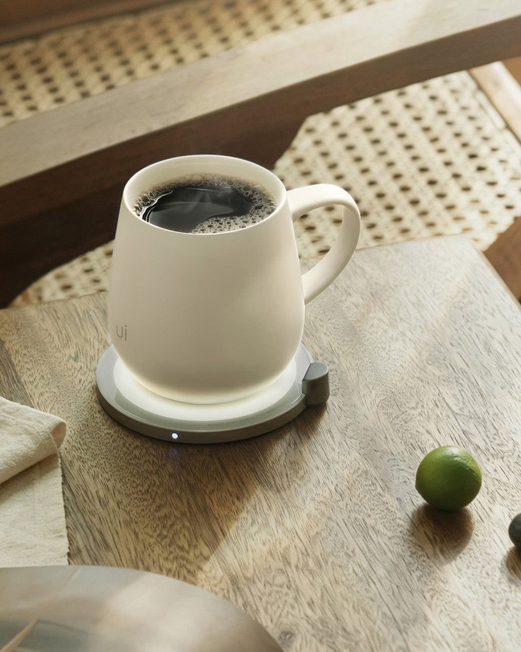 Ui Self-heating Mug Set - Jasmine White | Heirloom Boulevard