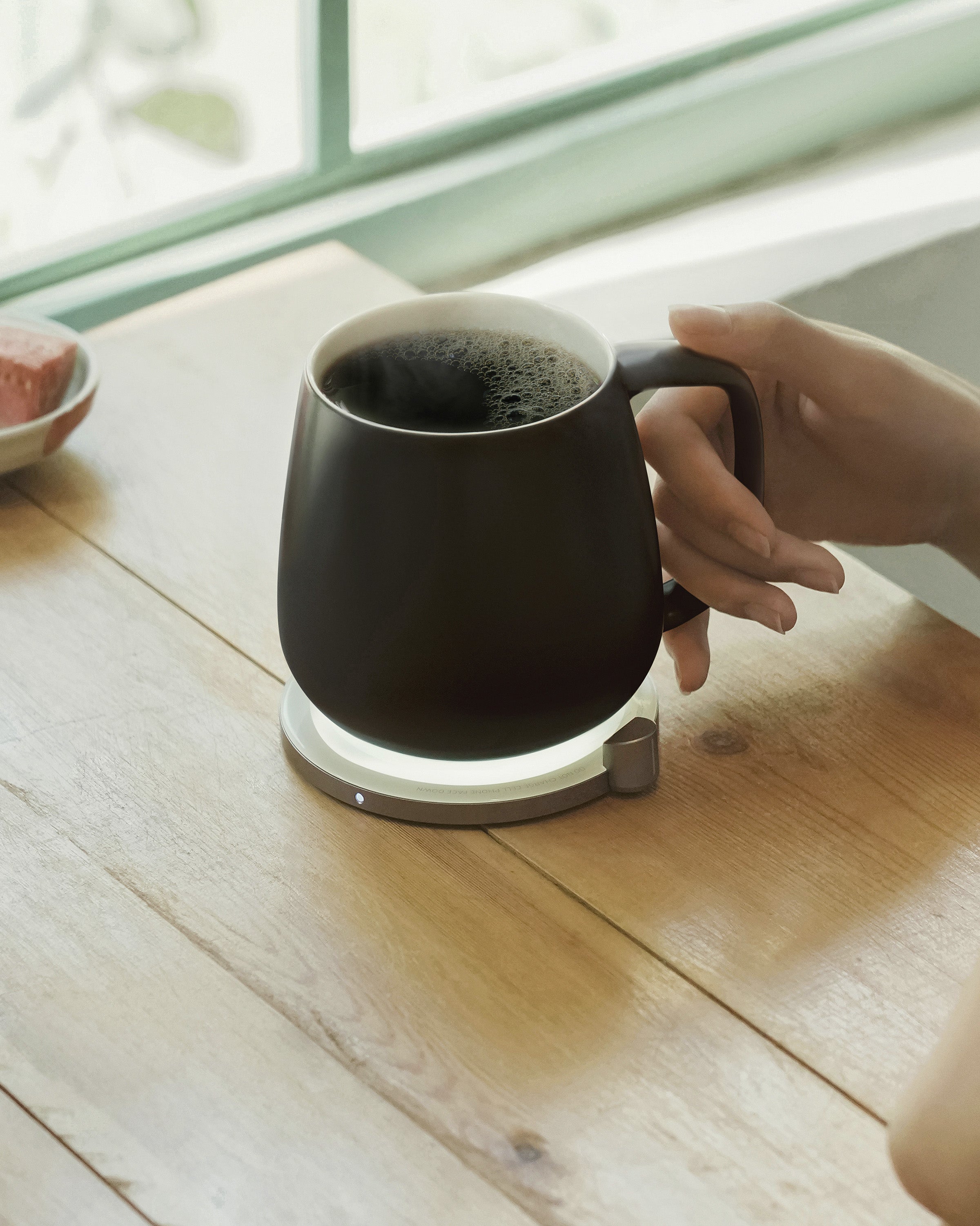 OHOM Ui+ Self-heating Mug Set - Inkstone Black | Heirloom Boulevard