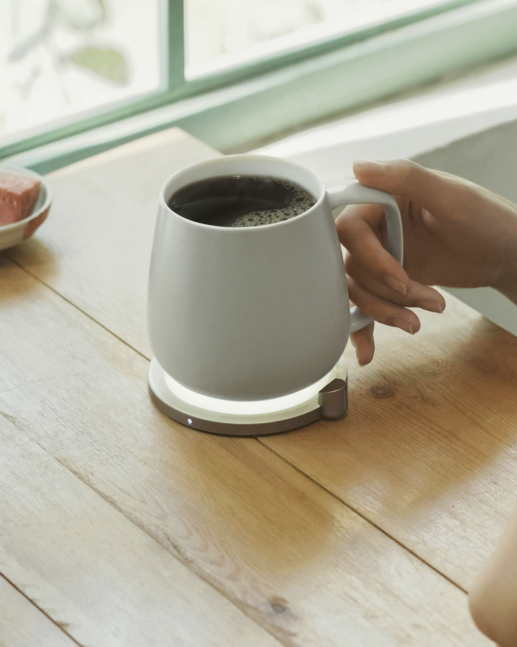 OHOM Ui+ Self-heating Mug Set - Soft Gray | Heirloom Boulevard