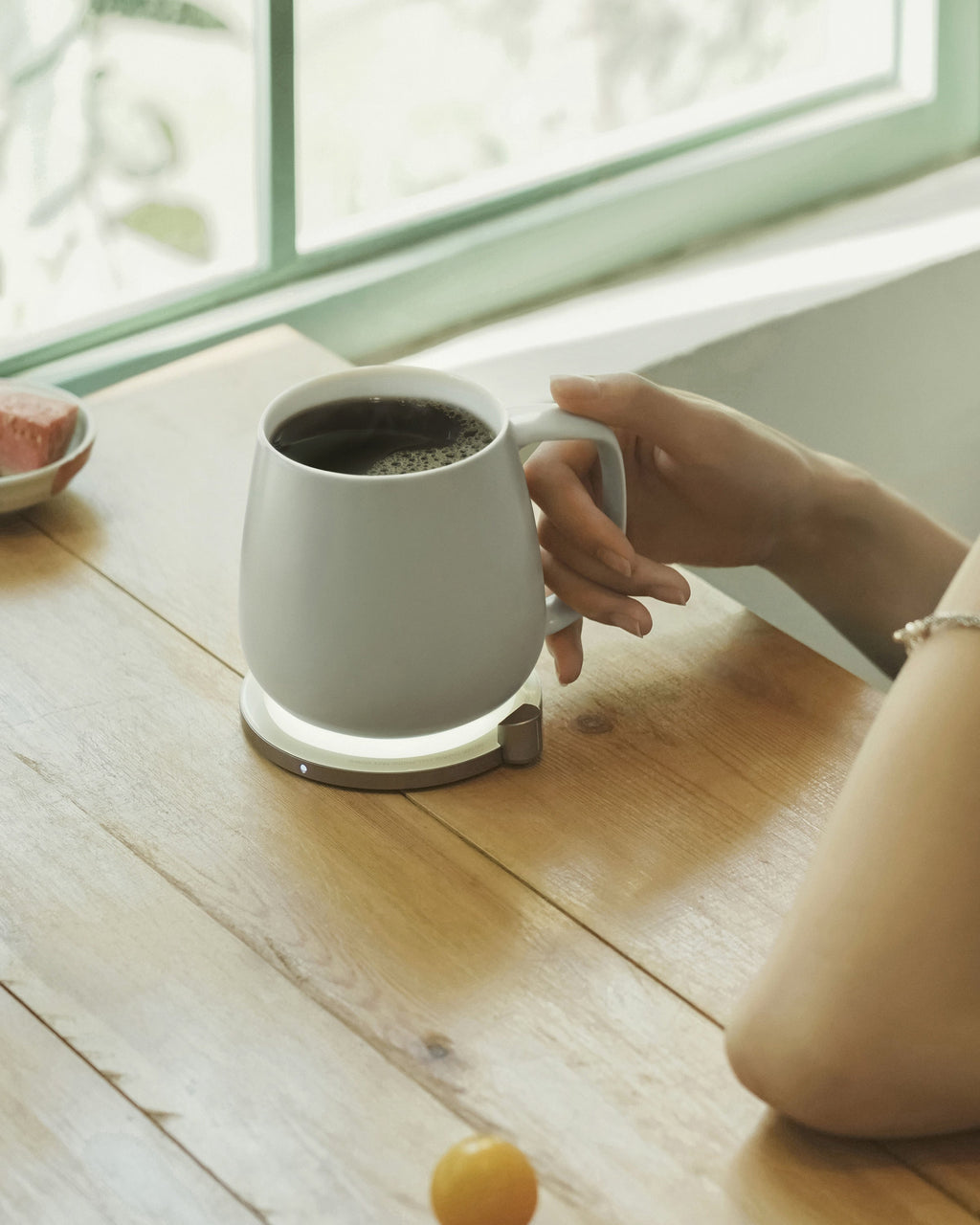 Ui+ Self-heating Mug Set - Soft Gray | Heirloom Boulevard