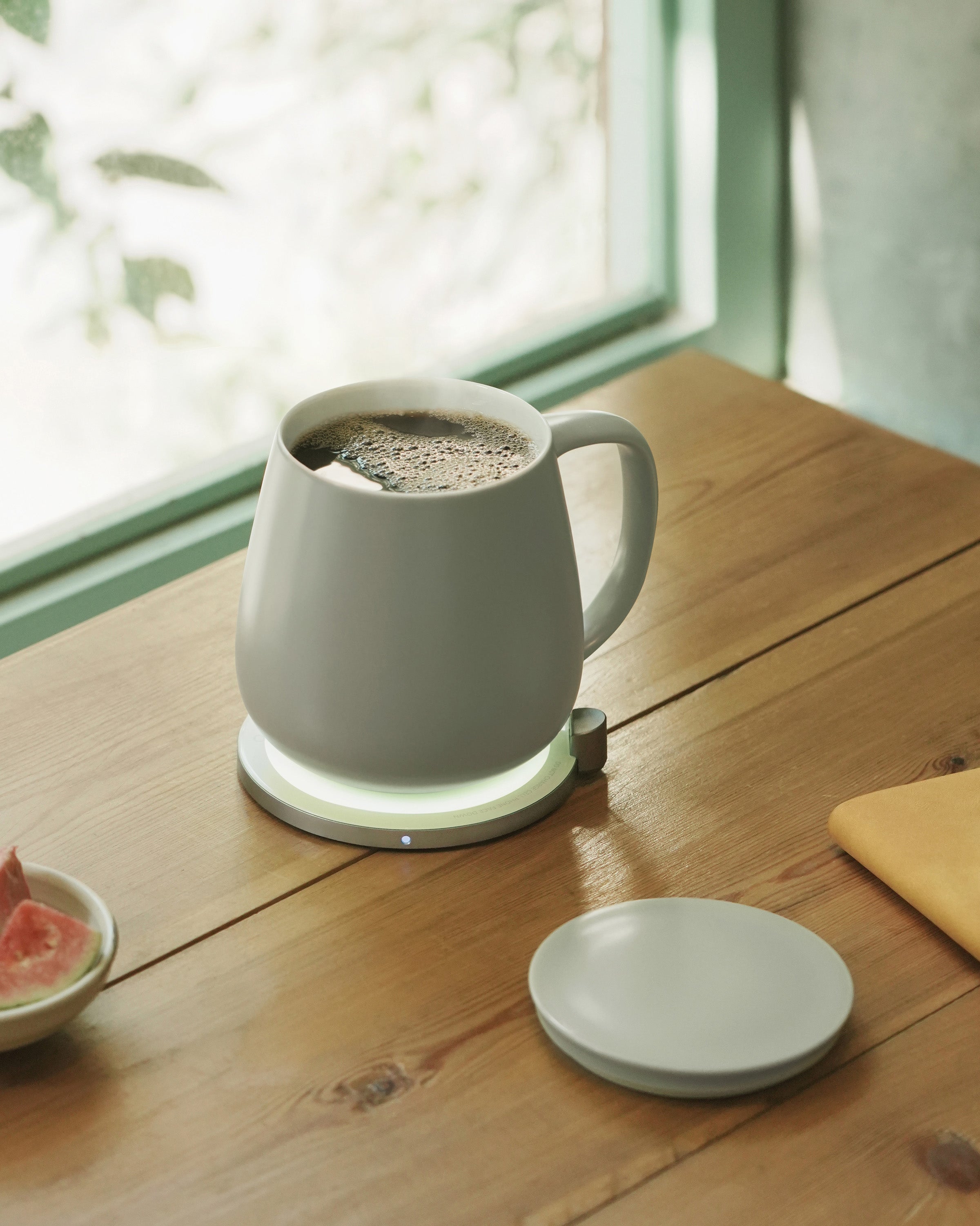 Ui+ Self-heating Mug Set - Soft Gray | Heirloom Boulevard