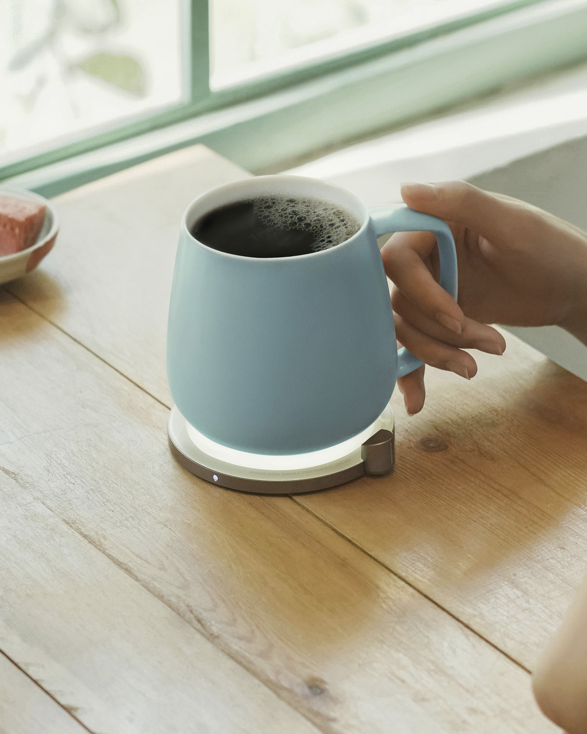 OHOM Ui+ Self-heating Mug Set - Moonmist Blue | Heirloom Boulevard