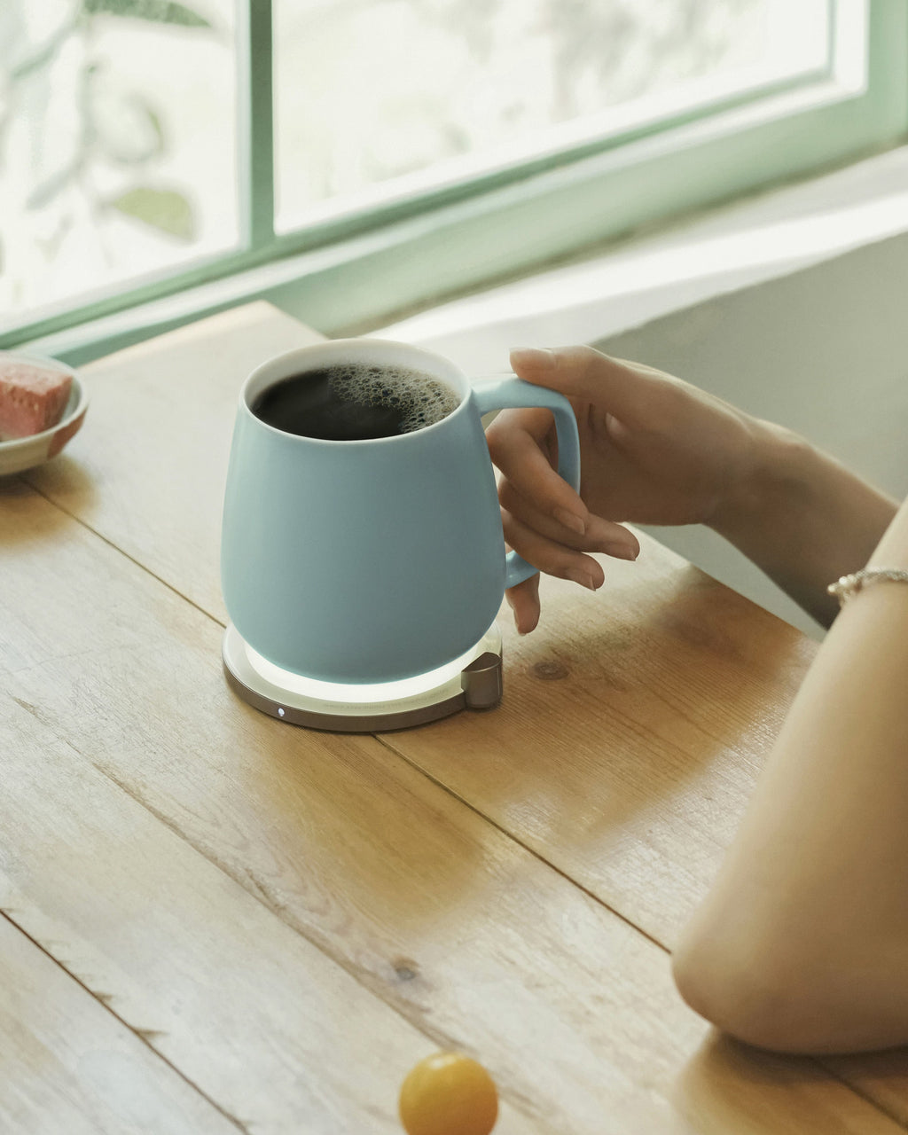 Ui+ Self-heating Mug Set - Moonmist Blue | Heirloom Boulevard