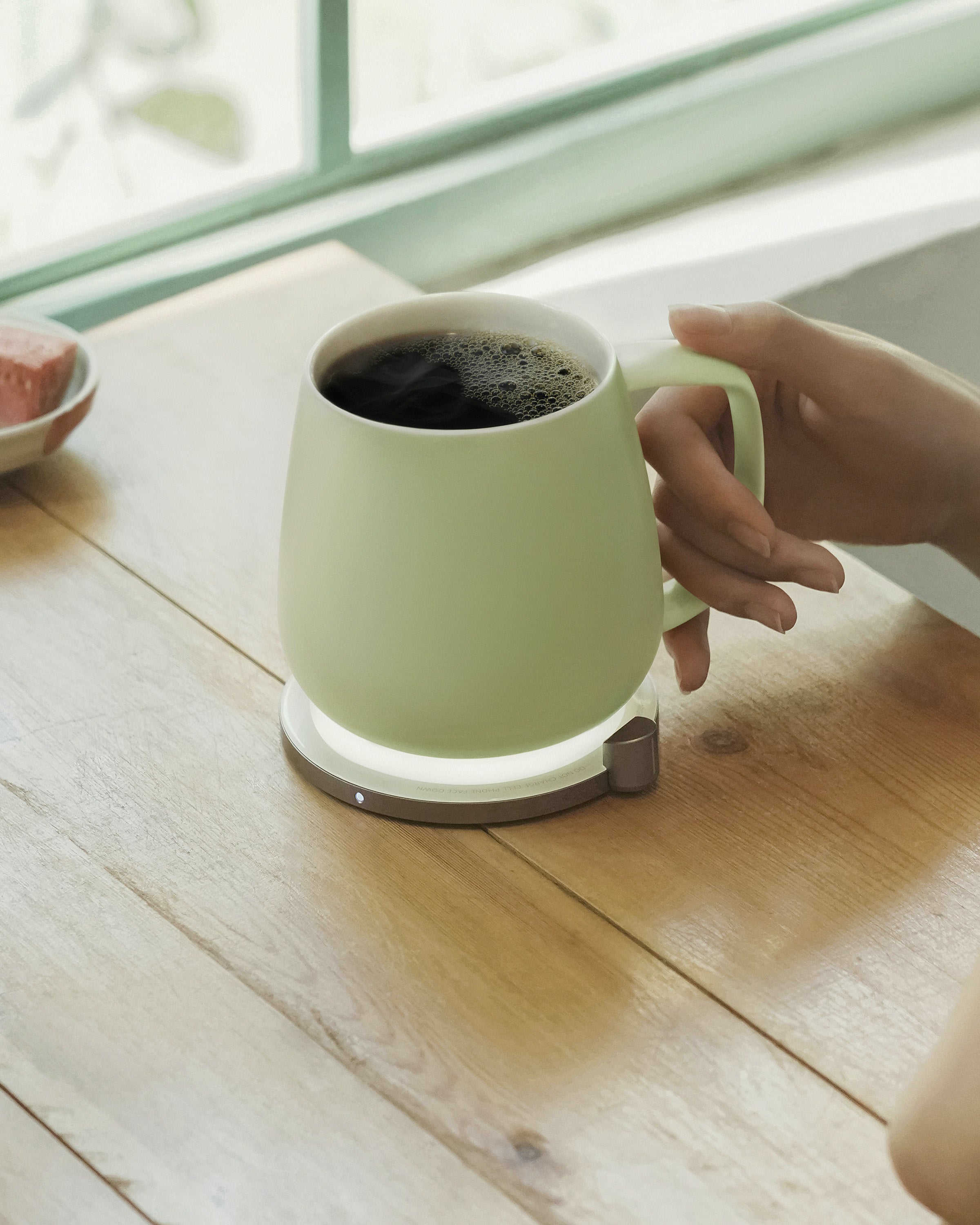 OHOM Ui+ Self-heating Mug Set - Verde Green | Heirloom Boulevard