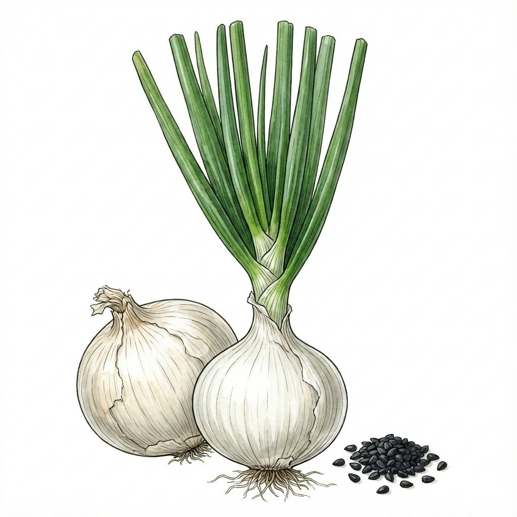 ONION Seeds, White Sweet Spanish | Heirloom Boulevard