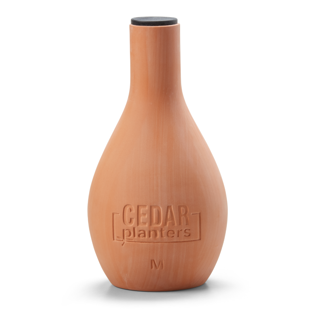 Cedar Planters Self-Watering Clay Olla Pot | Heirloom Boulevard