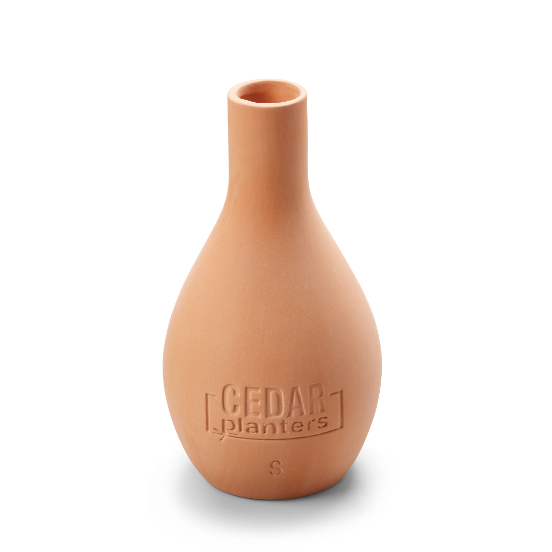 Cedar Planters Self-Watering Clay Olla Pot | Heirloom Boulevard