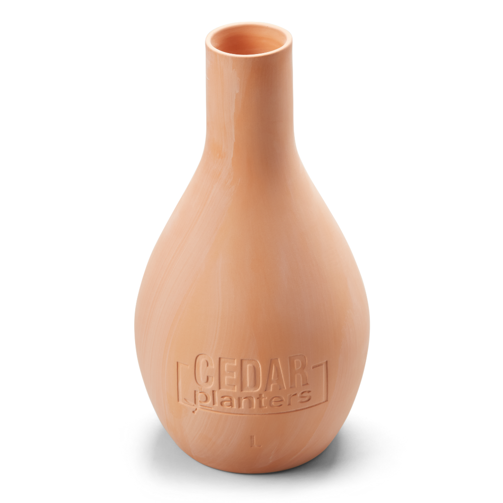 Cedar Planters Self-Watering Clay Olla Pot | Heirloom Boulevard