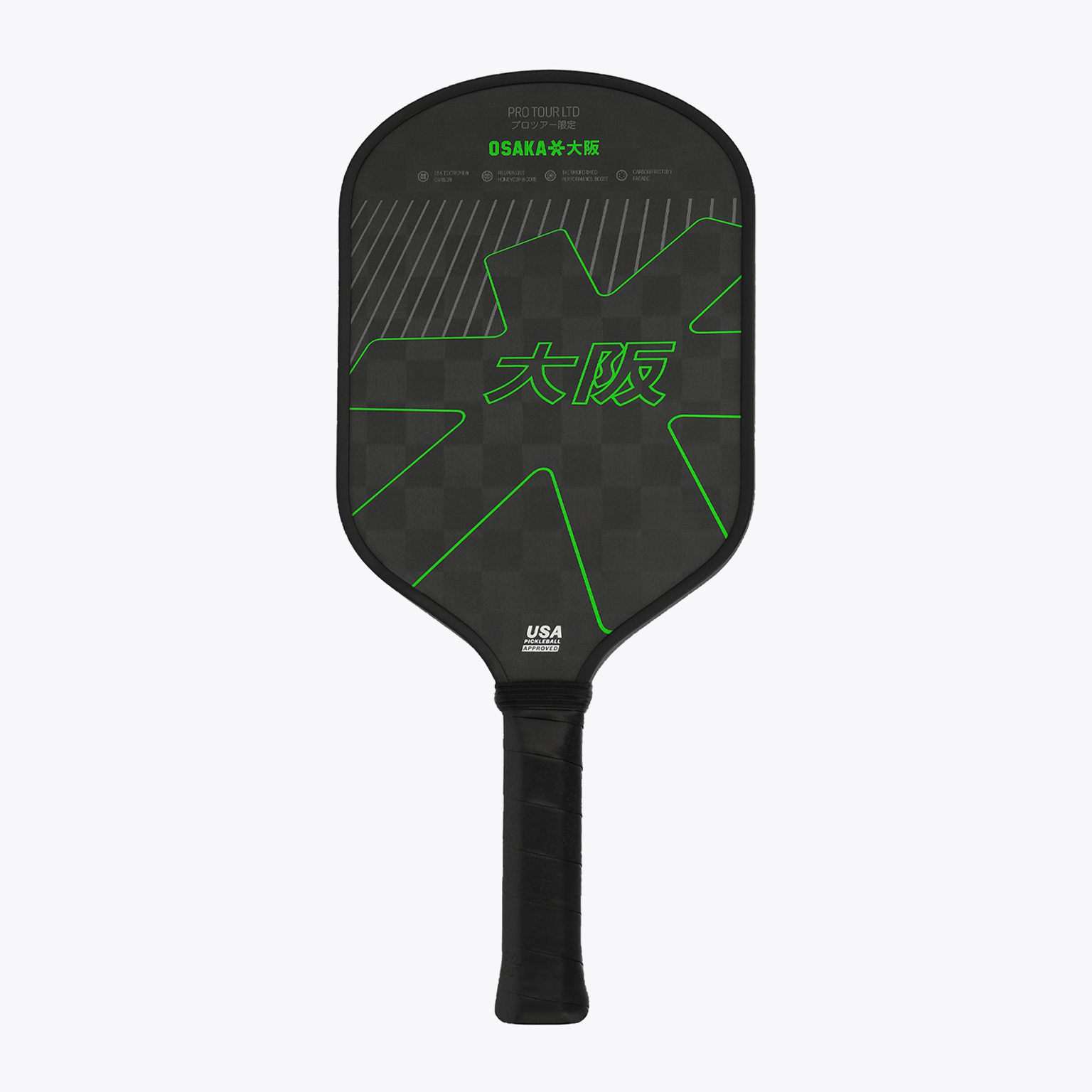 Osaka Pickleball Paddle Pro Tour LTD | Iconic Black | Heirloom Boulevard