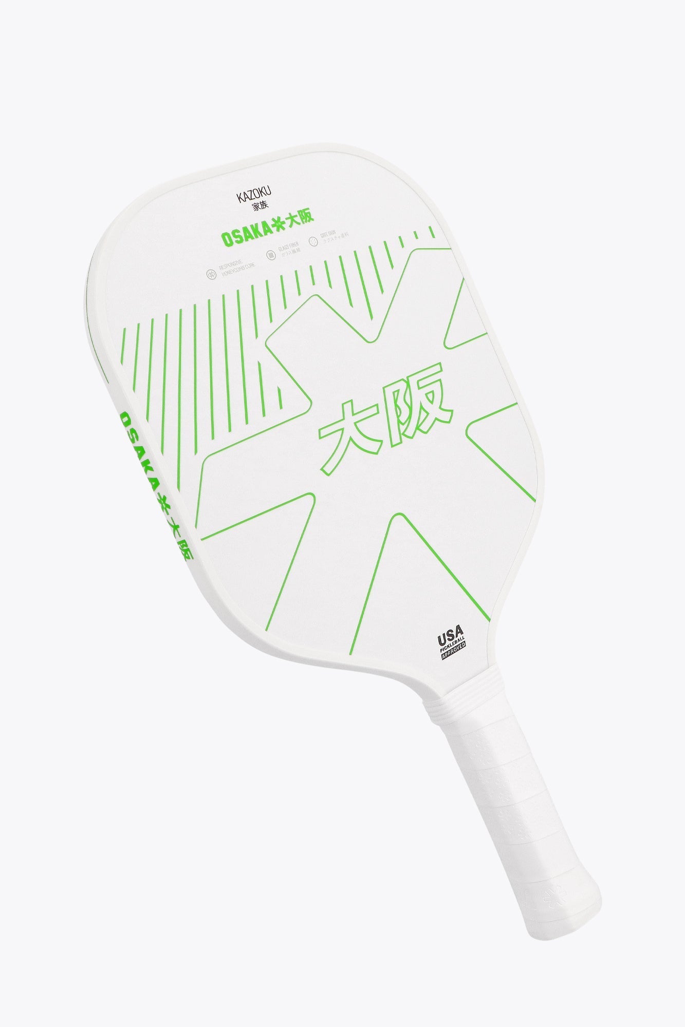 Osaka Pickleball Paddle Kazoku | Iconic White | Heirloom Boulevard