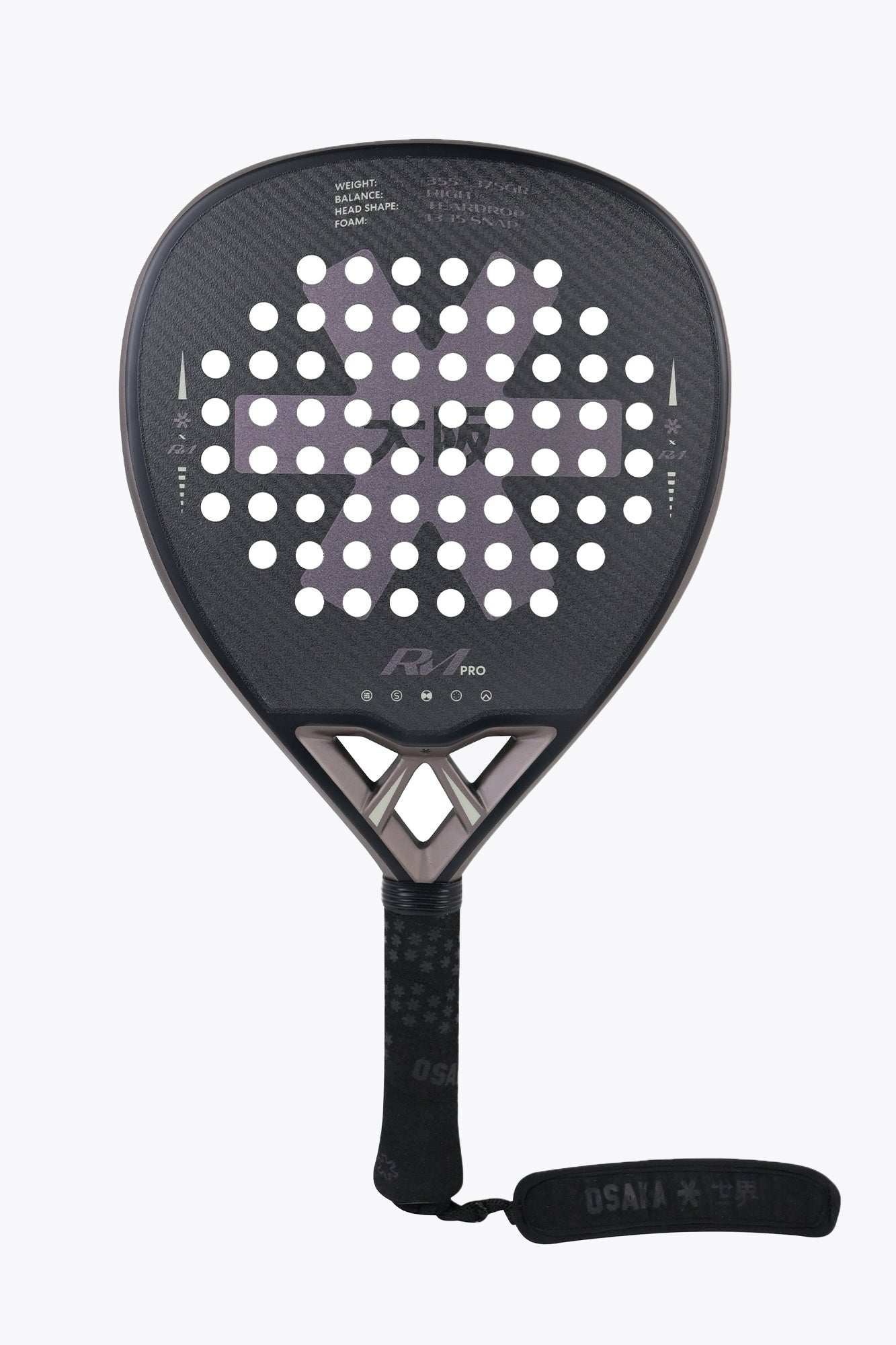Osaka x Raúl Marcos Padel Racket Pro - Power | Champagne Champagne No SIze | Heirloom Boulevard