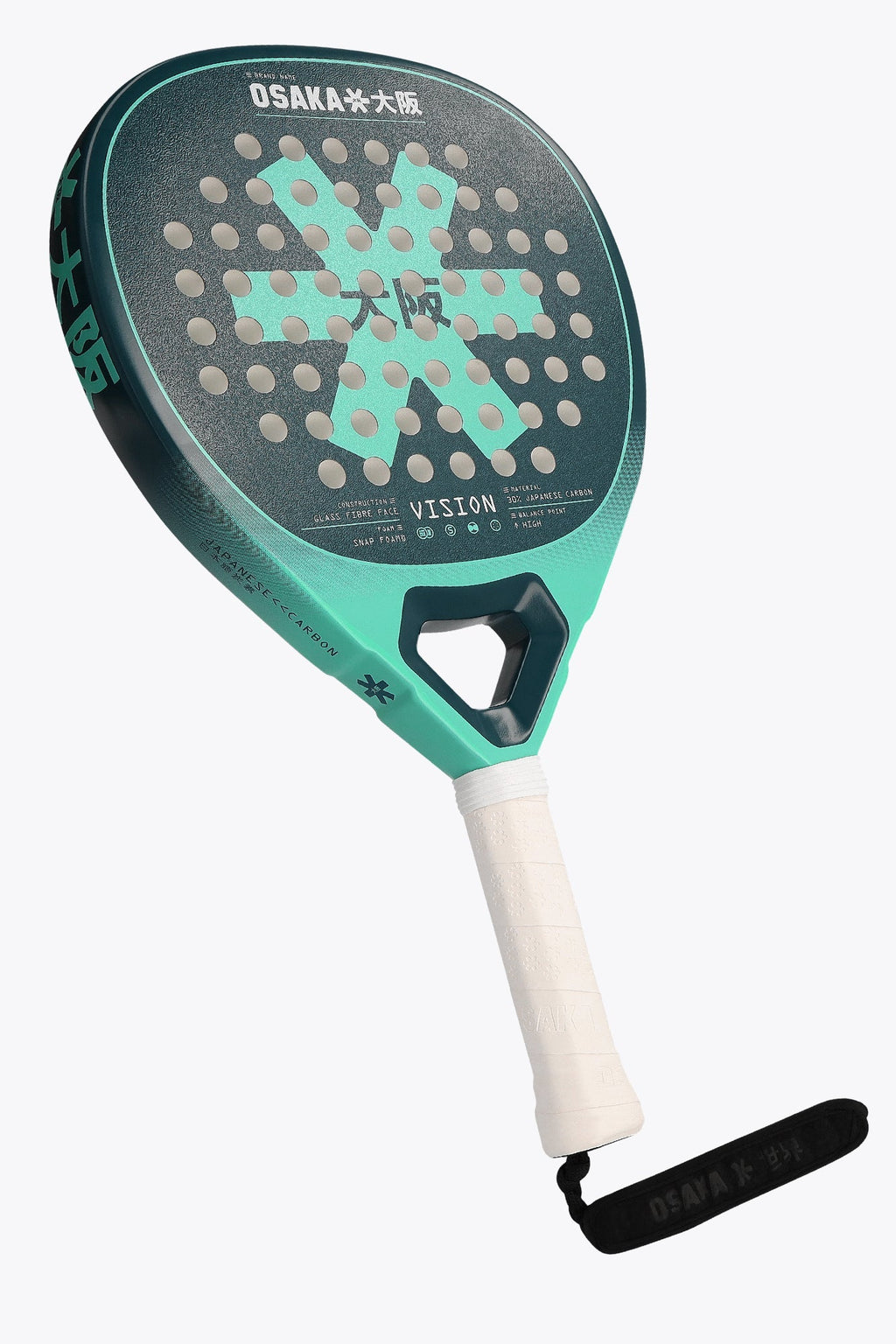 Osaka Padel Racket - Vision - Power | Transformative Teal | Heirloom Boulevard