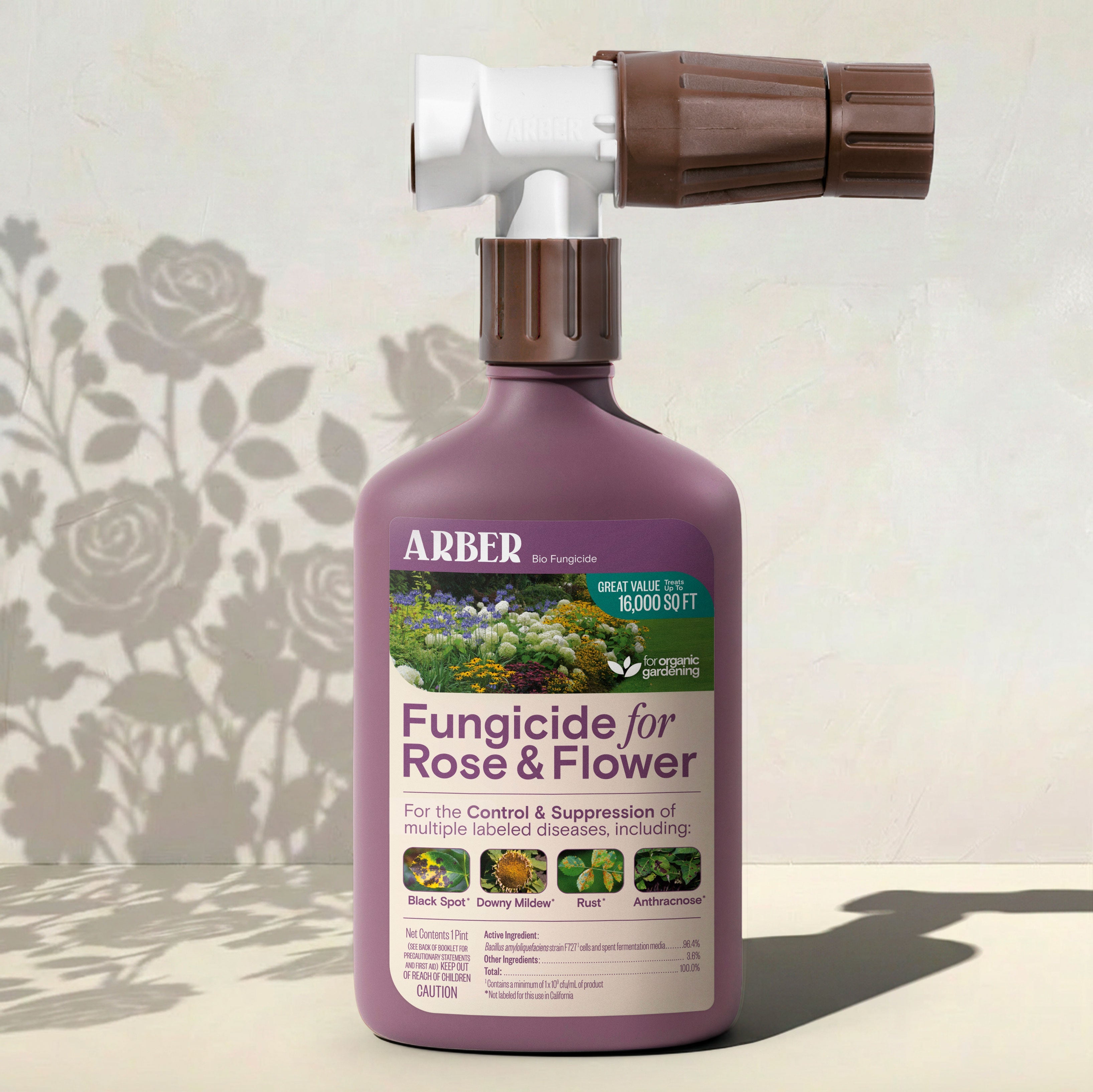 Arber Organic Fungicide for Rose & Flower | Heirloom Boulevard