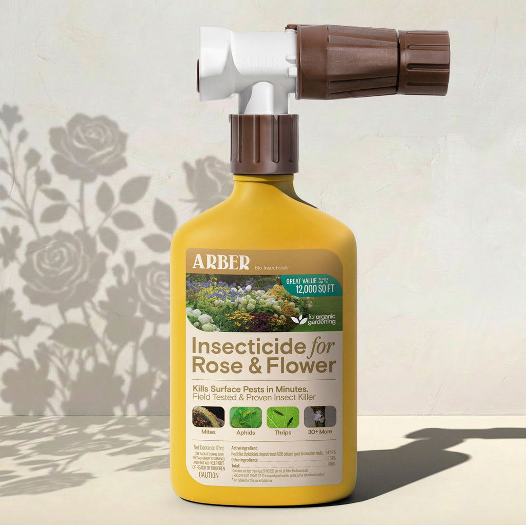 Arber Organic Insecticide for Rose & Flower | Heirloom Boulevard