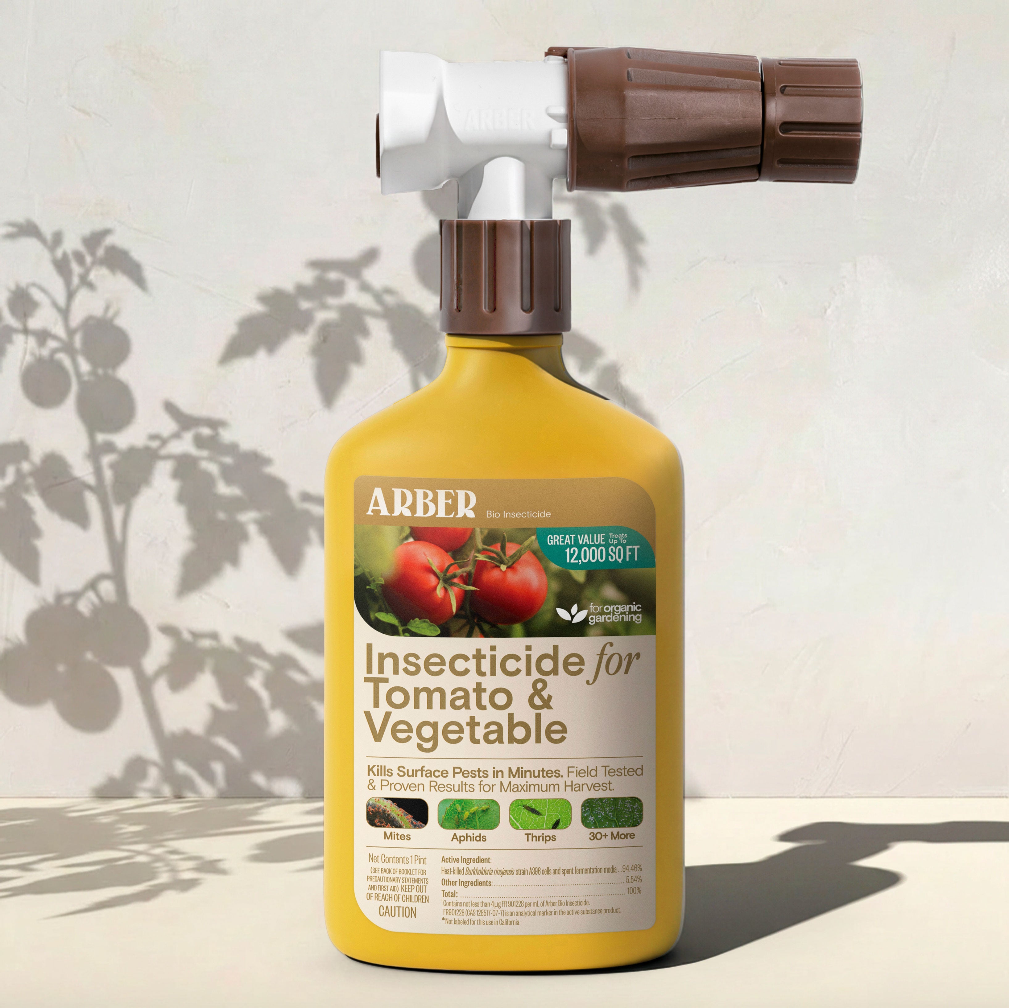 Arber Organic Insecticide for Tomato & Vegetable | Heirloom Boulevard