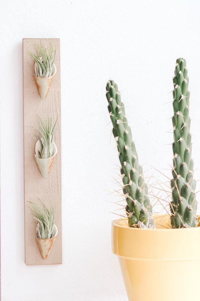 Carter + Rose Ceramic Wall Planter, Triple Carter + Rose | Heirloom Boulevard